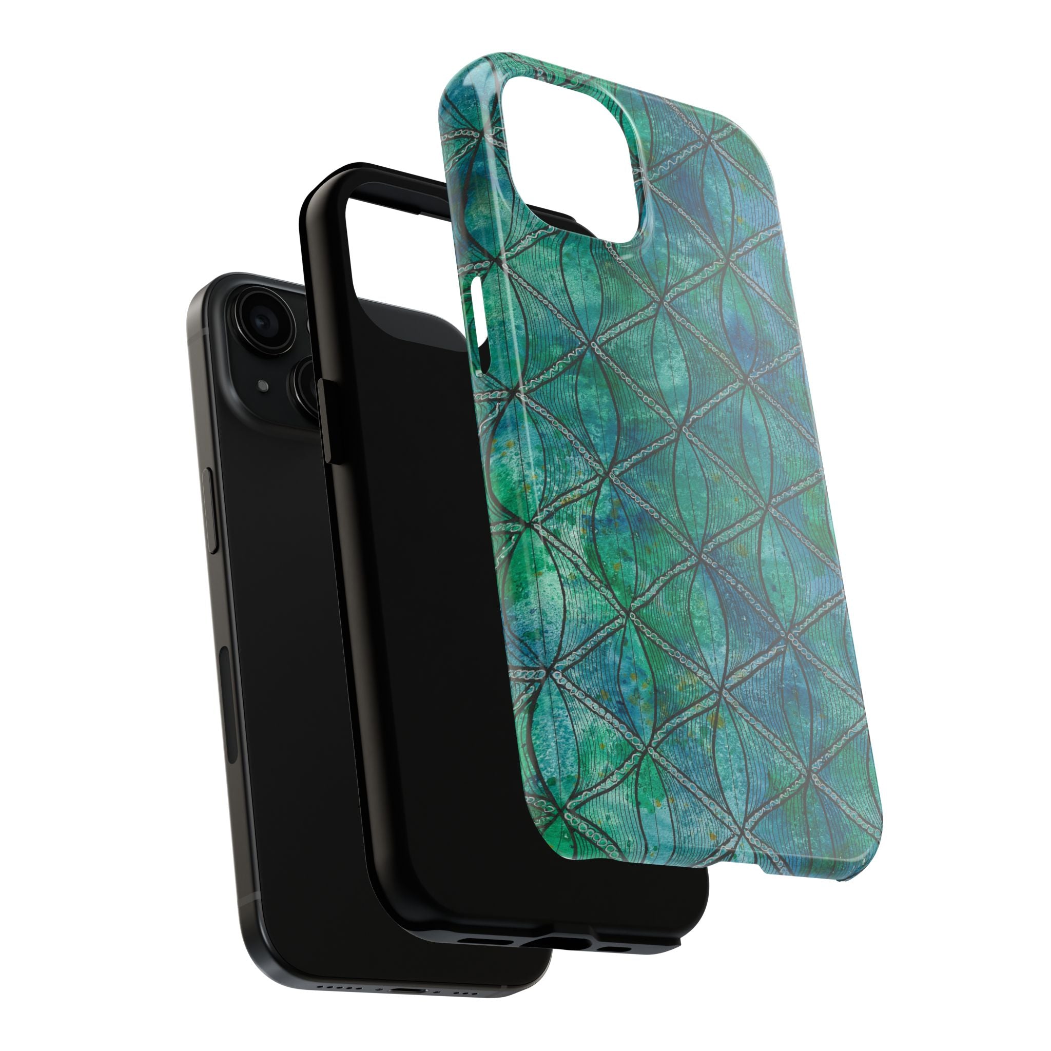 Tough Phone Case - All iPhones and Samsung Galaxys - Exciting Abstract Design #58 How's the Serenity