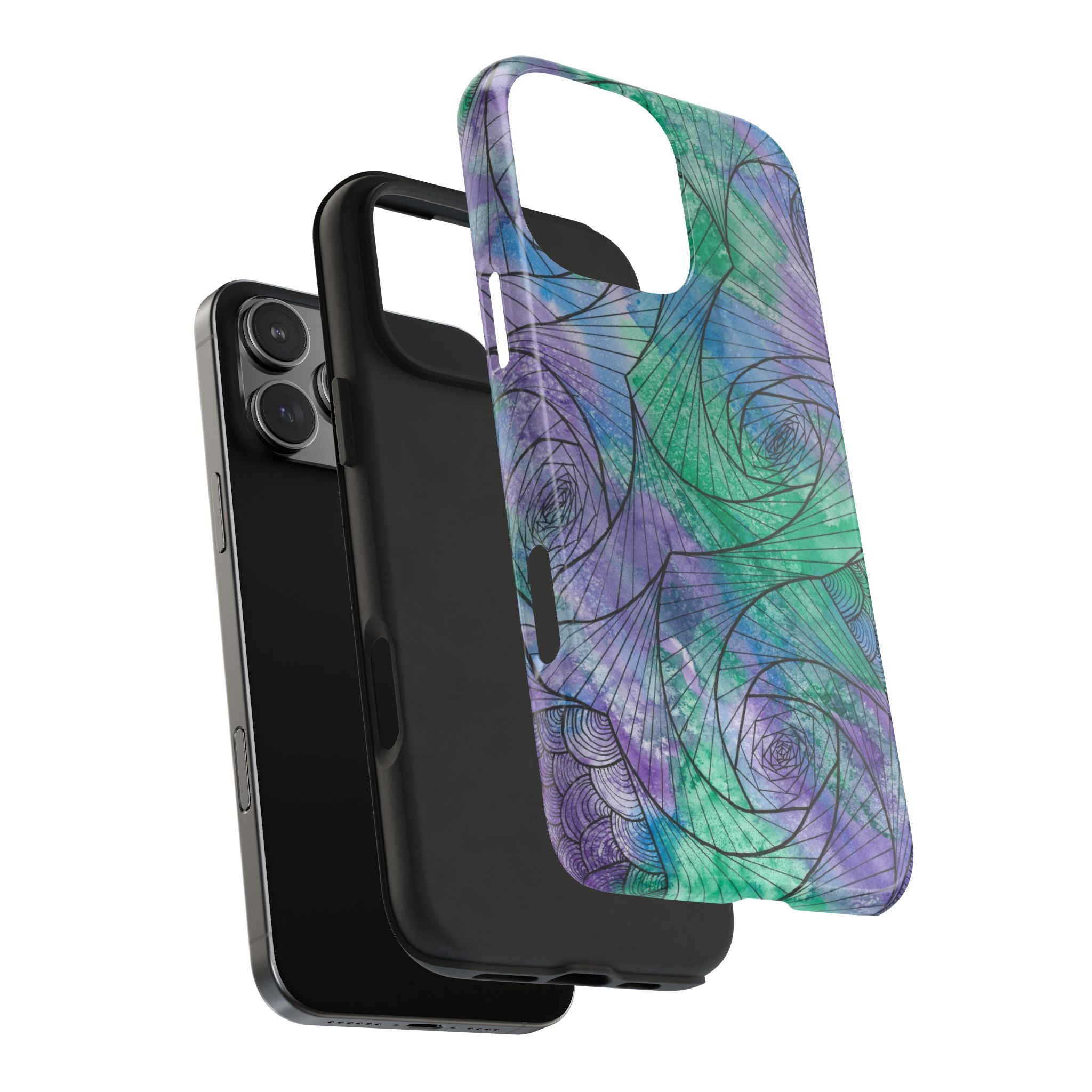 Tough Phone Case - All iPhones and Samsung Galaxys - Exciting Abstract Design  #50 If Not Now When