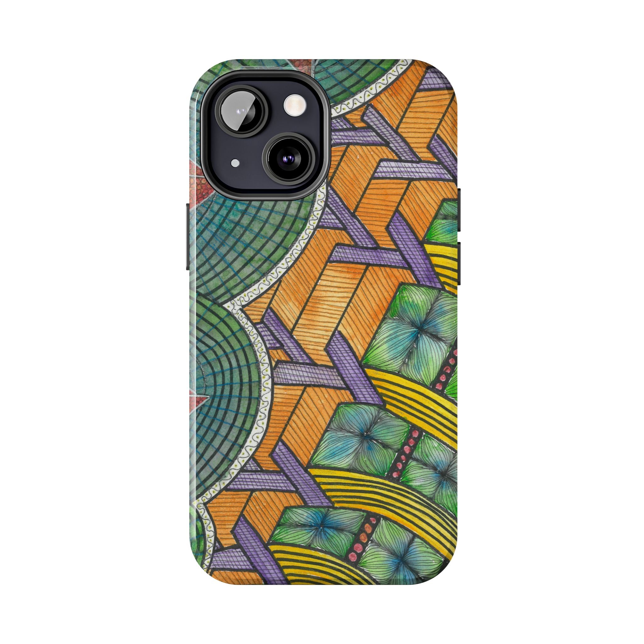 Tough Phone Case - All iPhones and Samsung Galaxys - Exciting Abstract Design #31 T'Eye Land