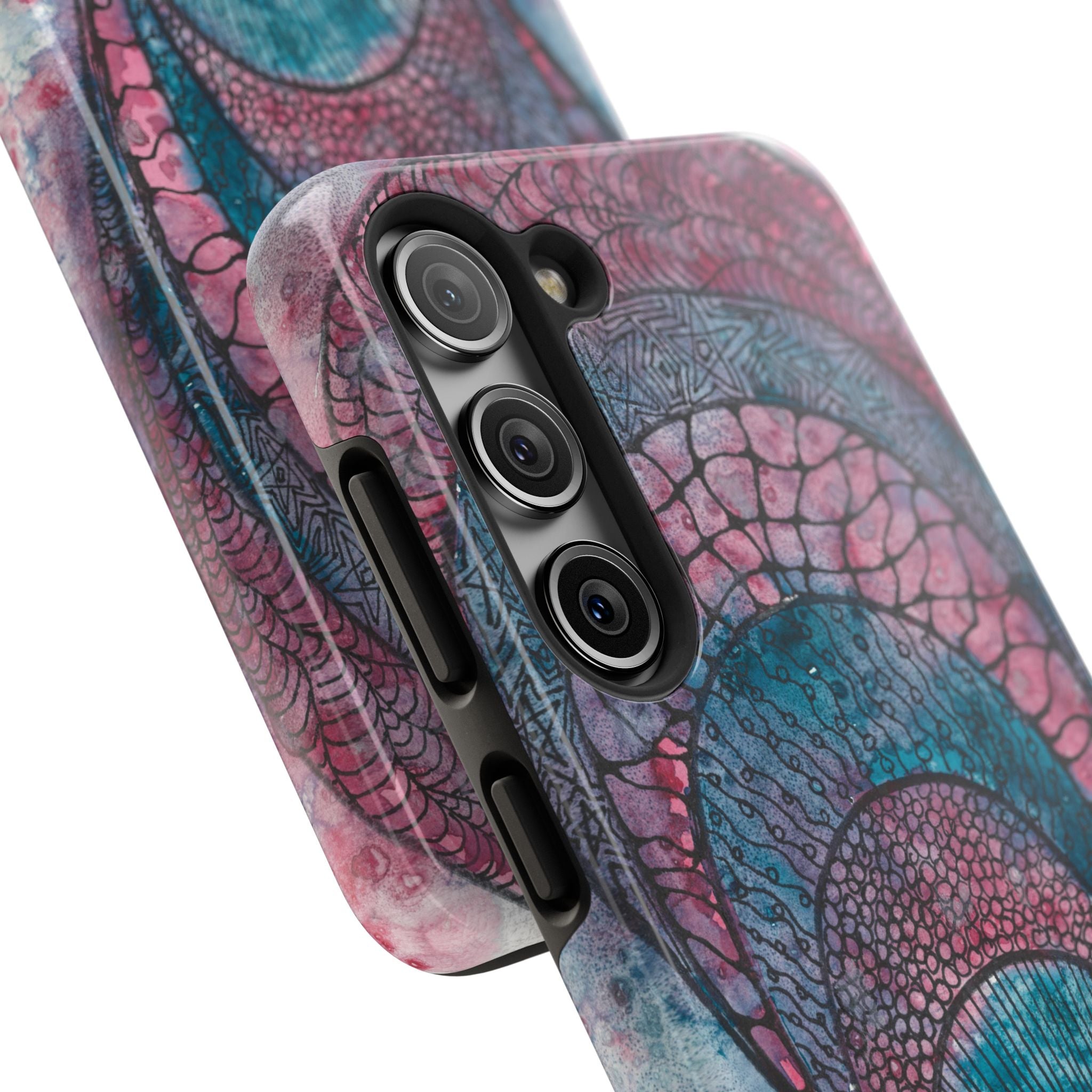Tough Phone Case - All iPhones and Samsung Galaxys - Exciting Abstract Design #92 The Goddess Lives