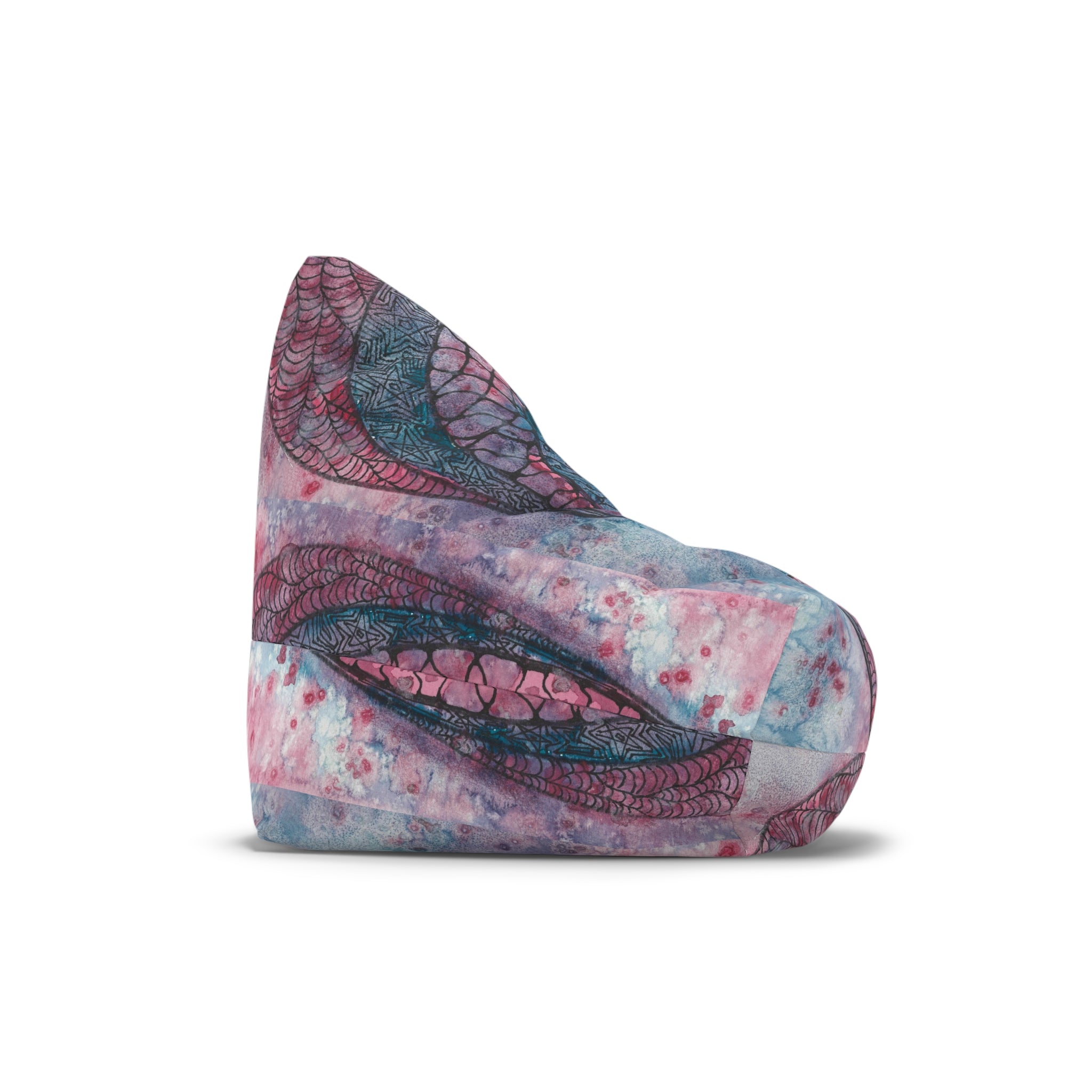 Bean Bag Chair Covers For Indoor & Outdoor - 2 Sizes - Exciting Abstract Design #92 The Goddess Lives