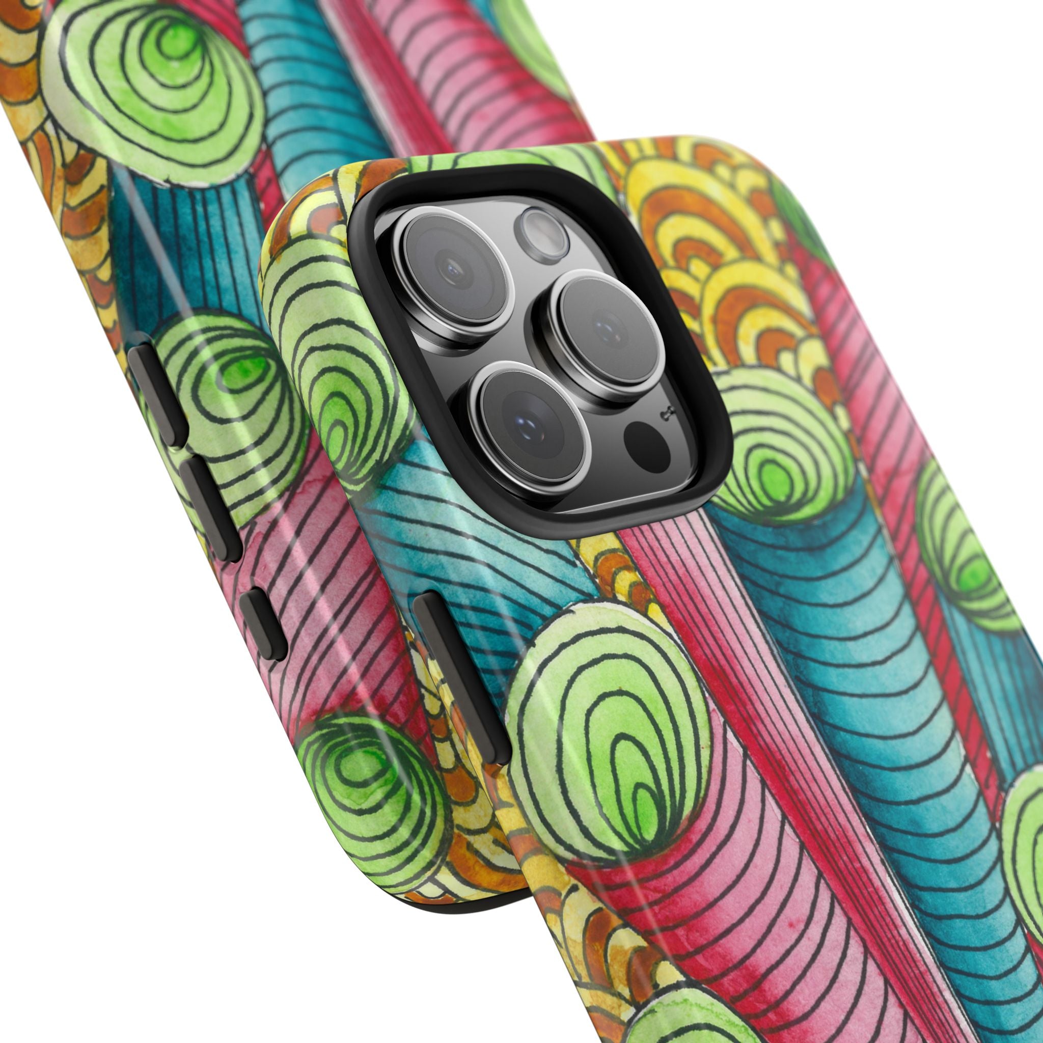 Tough Phone Case - All iPhones and Samsung Galaxys - Exciting Abstract Design #93 On A Mission