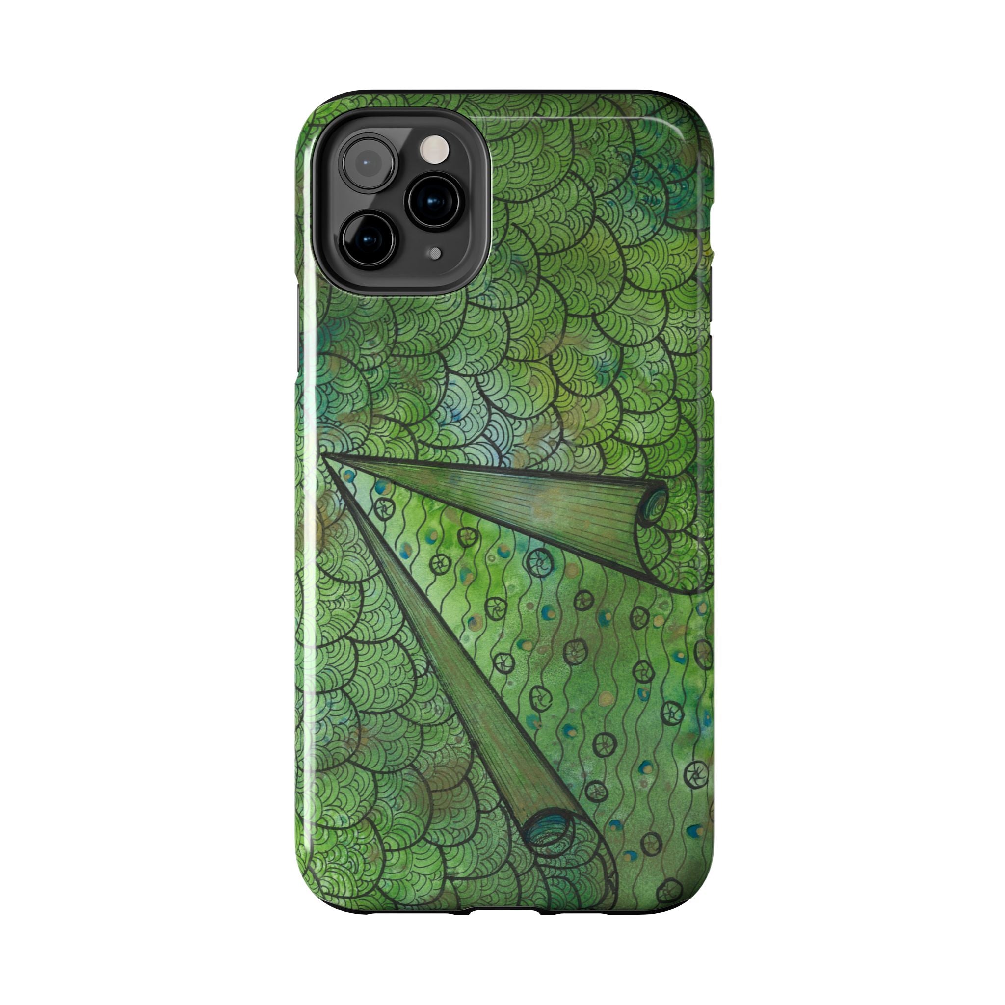 Tough Phone Case - All iPhones and Samsung Galaxys - Exciting Abstract Design #69 New Horizons