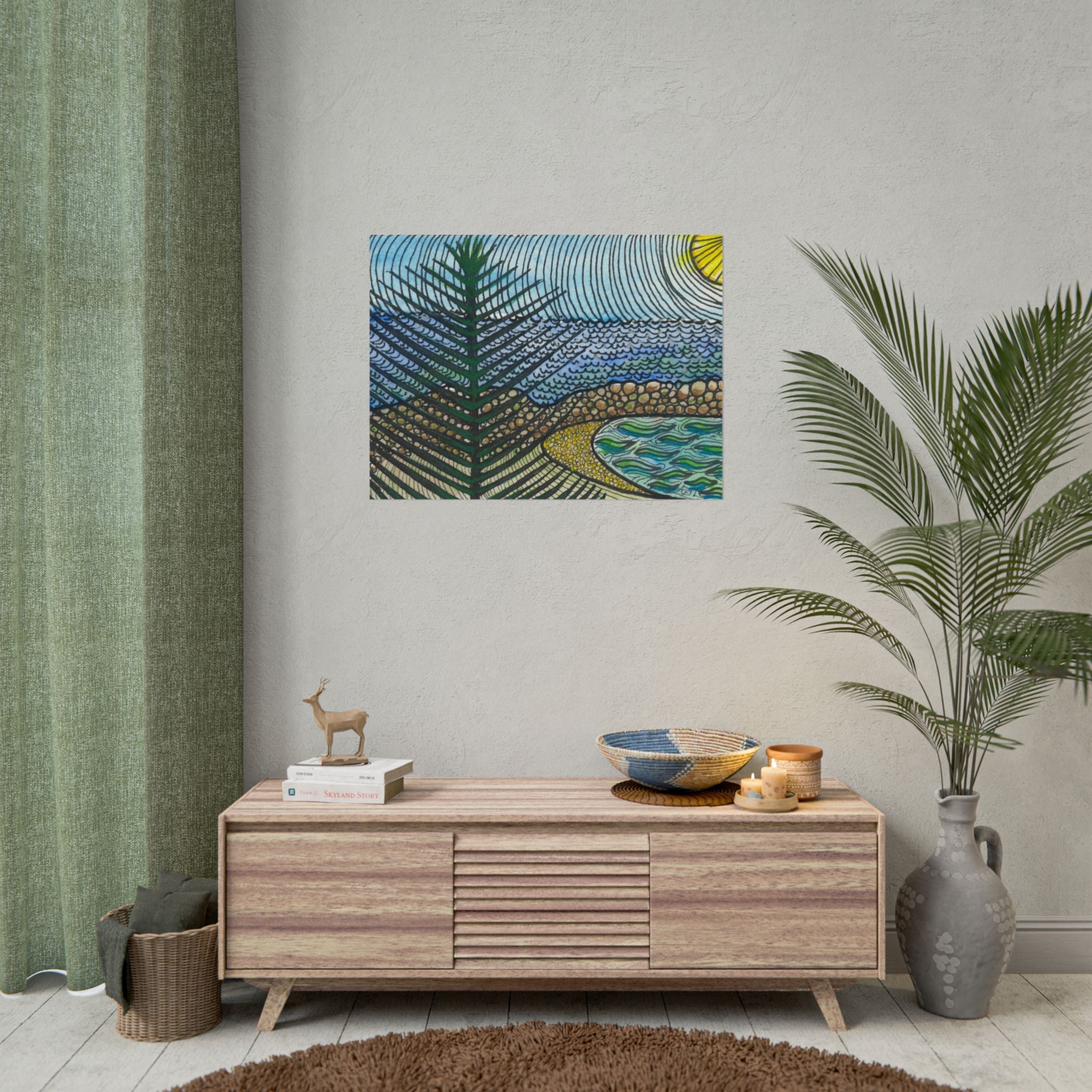 Large Colourful Wall Art, Posters & Prints, For Office, Bedroom or Living Room, or Special Gift #47 Cottesloe