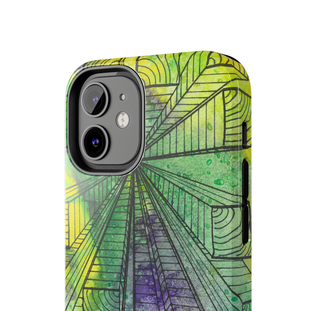 Tough Phone Case - All iPhones and Samsung Galaxys - Exciting Abstract Design #89 The Wayseers