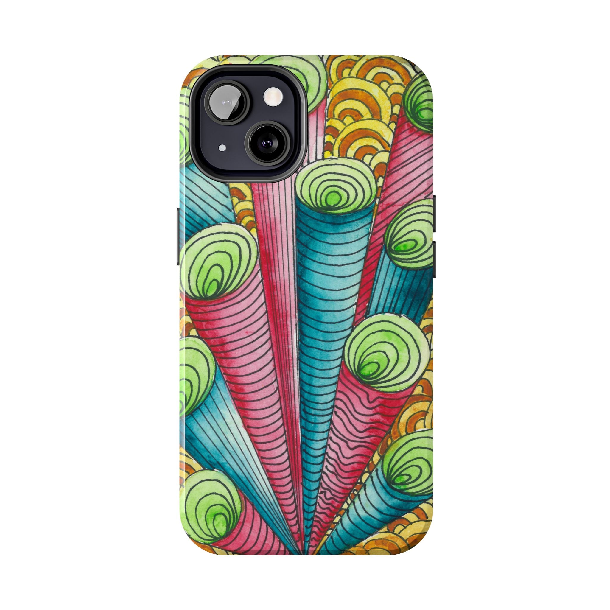 Tough Phone Case - All iPhones and Samsung Galaxys - Exciting Abstract Design #93 On A Mission