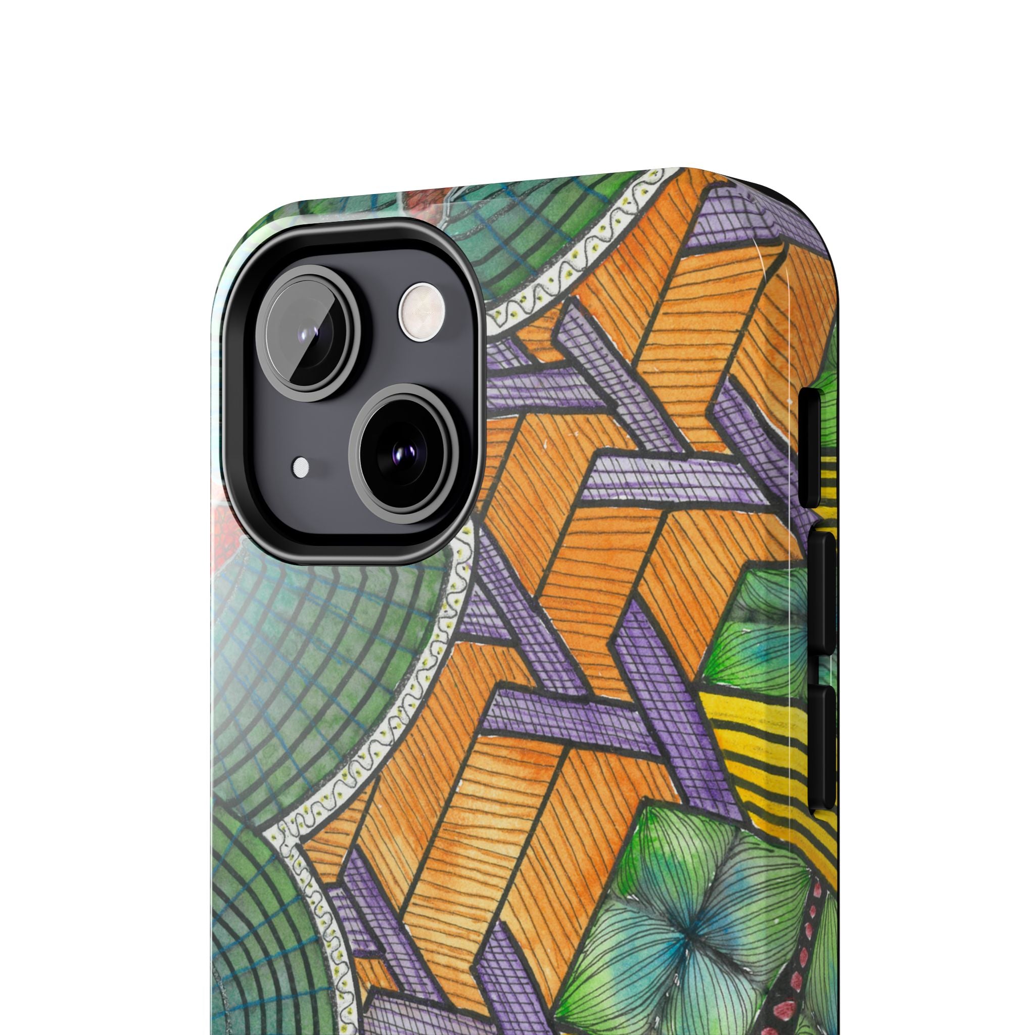 Tough Phone Case - All iPhones and Samsung Galaxys - Exciting Abstract Design #31 T'Eye Land