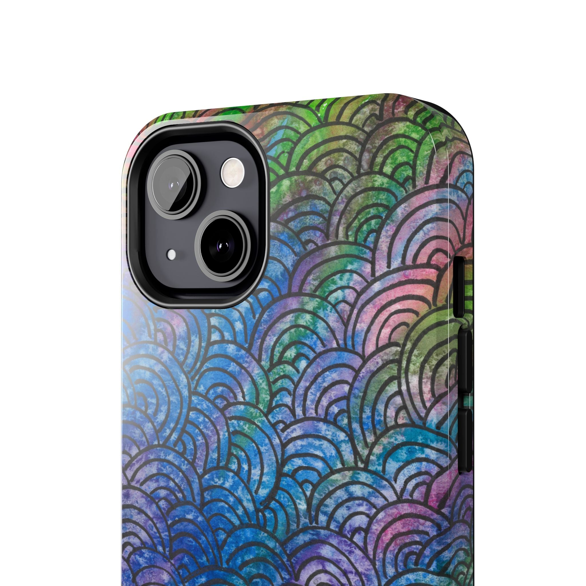 Tough Phone Case - All iPhones and Samsung Galaxys - Exciting Abstract Design #84 Ah! The Past