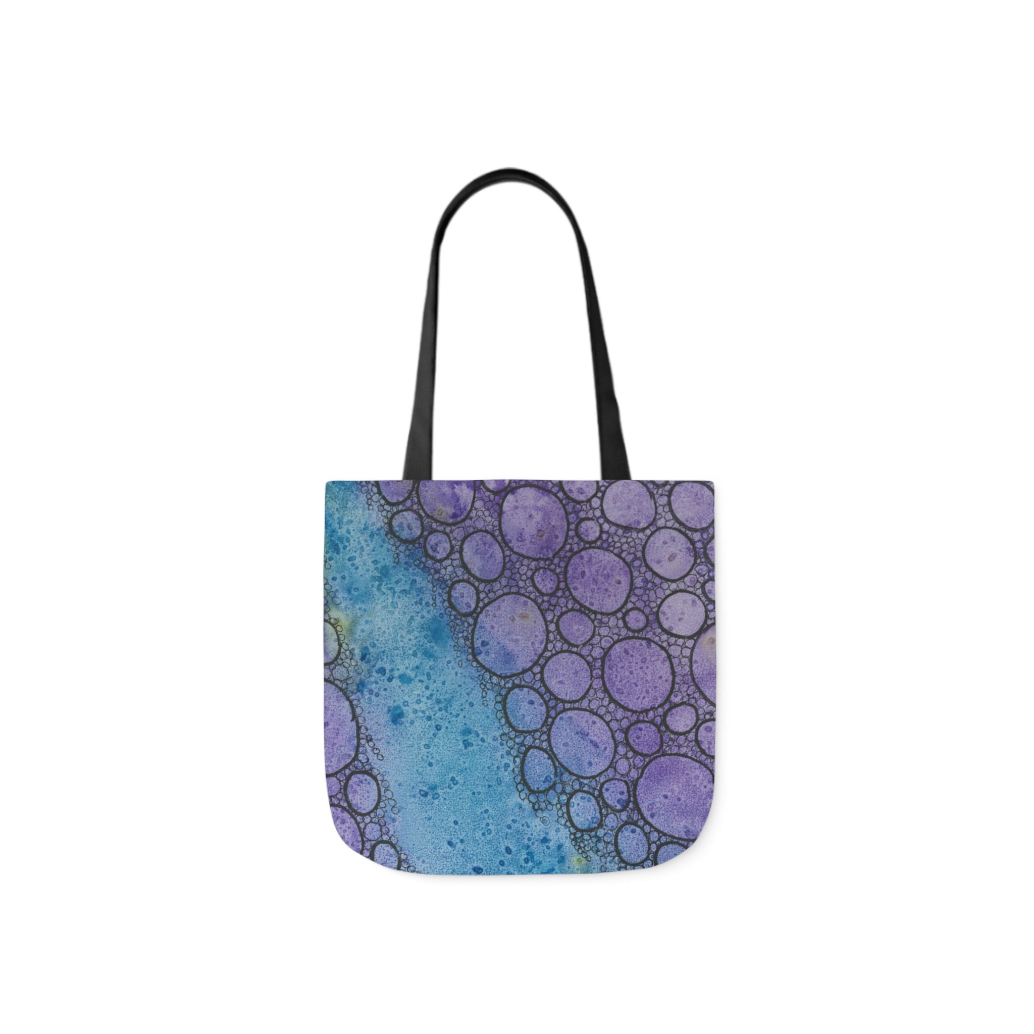 Canvas Tote Bags, Colourful Abstract Designs, 5-Color Straps, 3 Sizes.  For Family and friends or a Special Gift #66 Beam Me Up Scotty