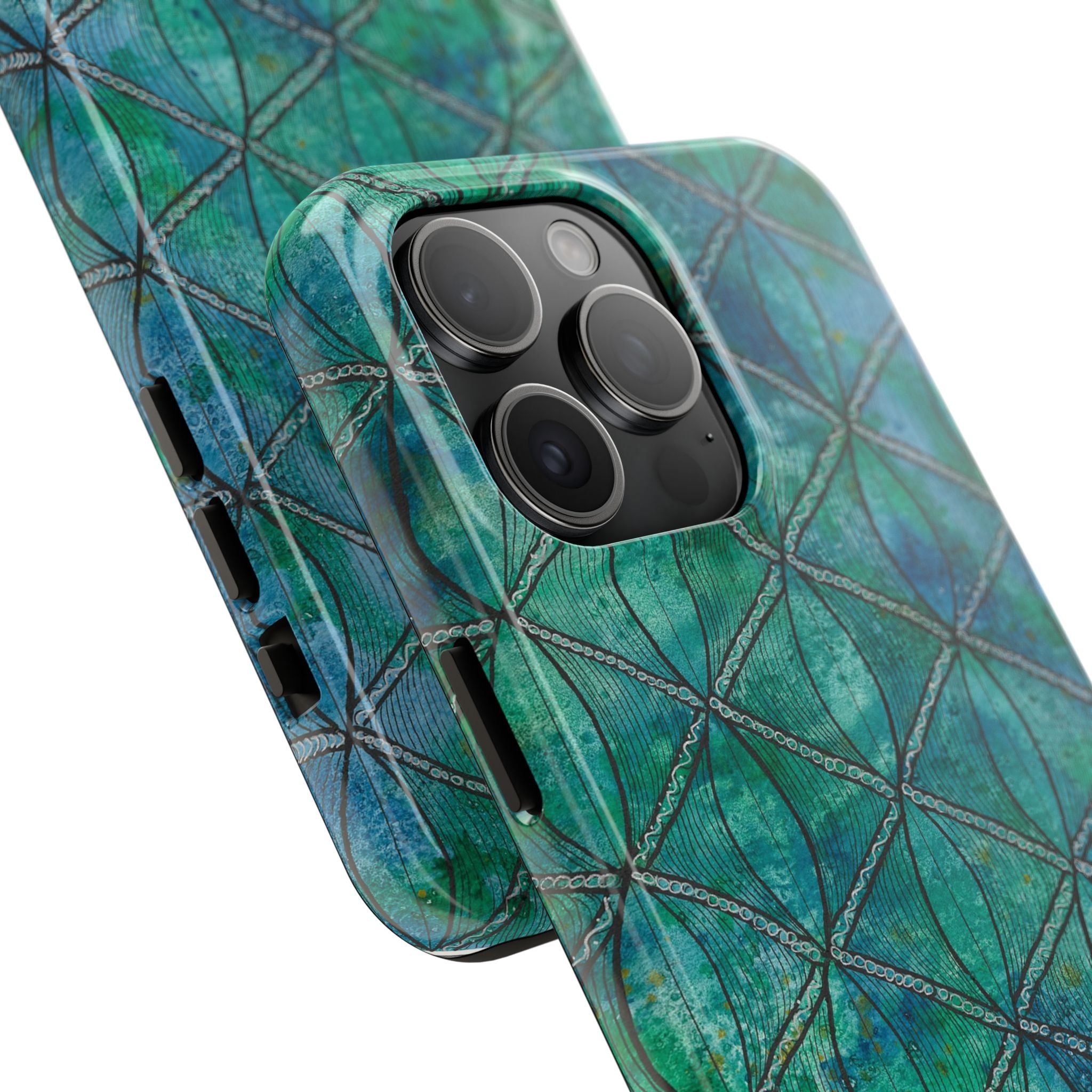Tough Phone Case - All iPhones and Samsung Galaxys - Exciting Abstract Design #58 How's the Serenity
