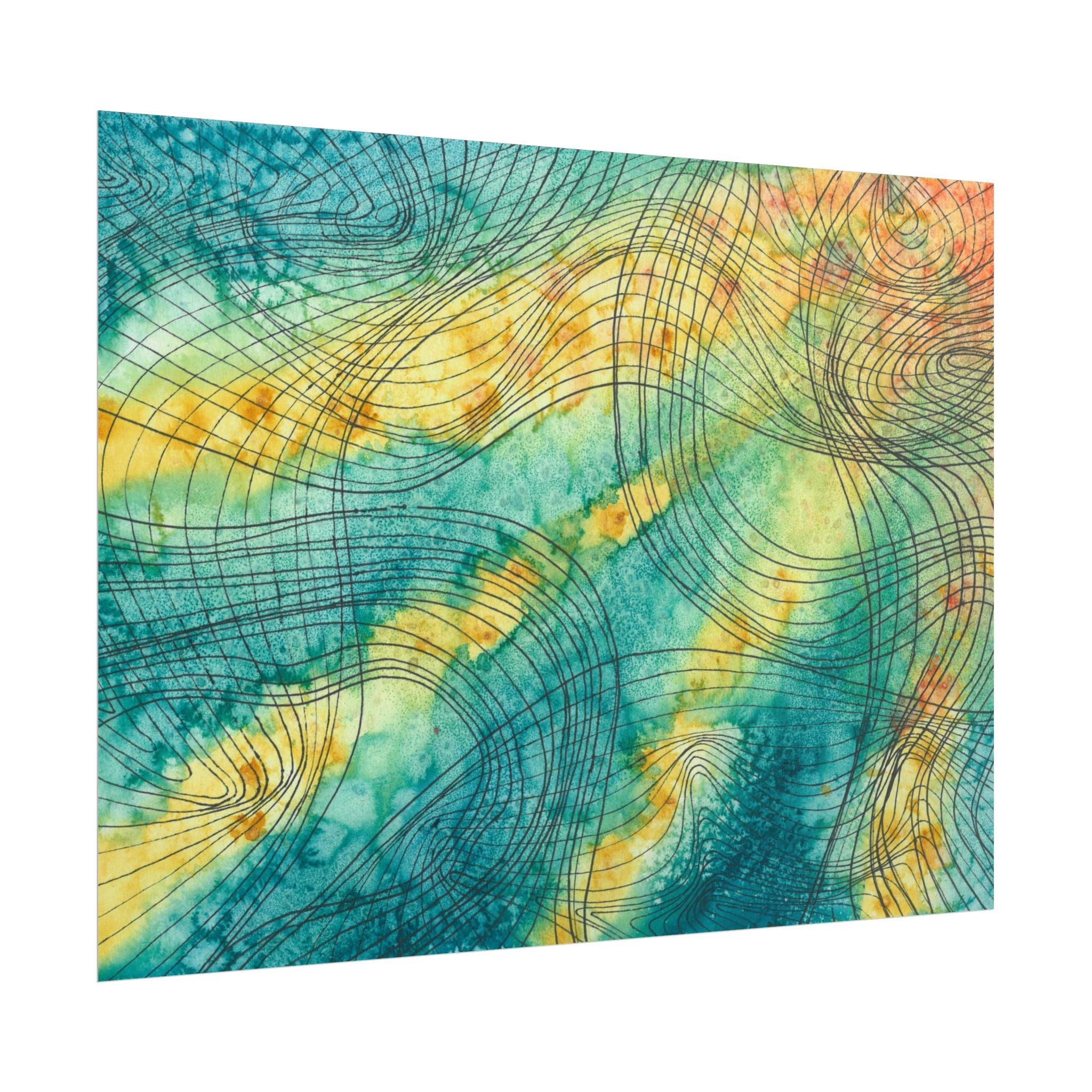 Large Colourful Wall Art, Posters & Prints, For Office, Bedroom or Living Room, or Special Gift #81 The Only Way Is Up