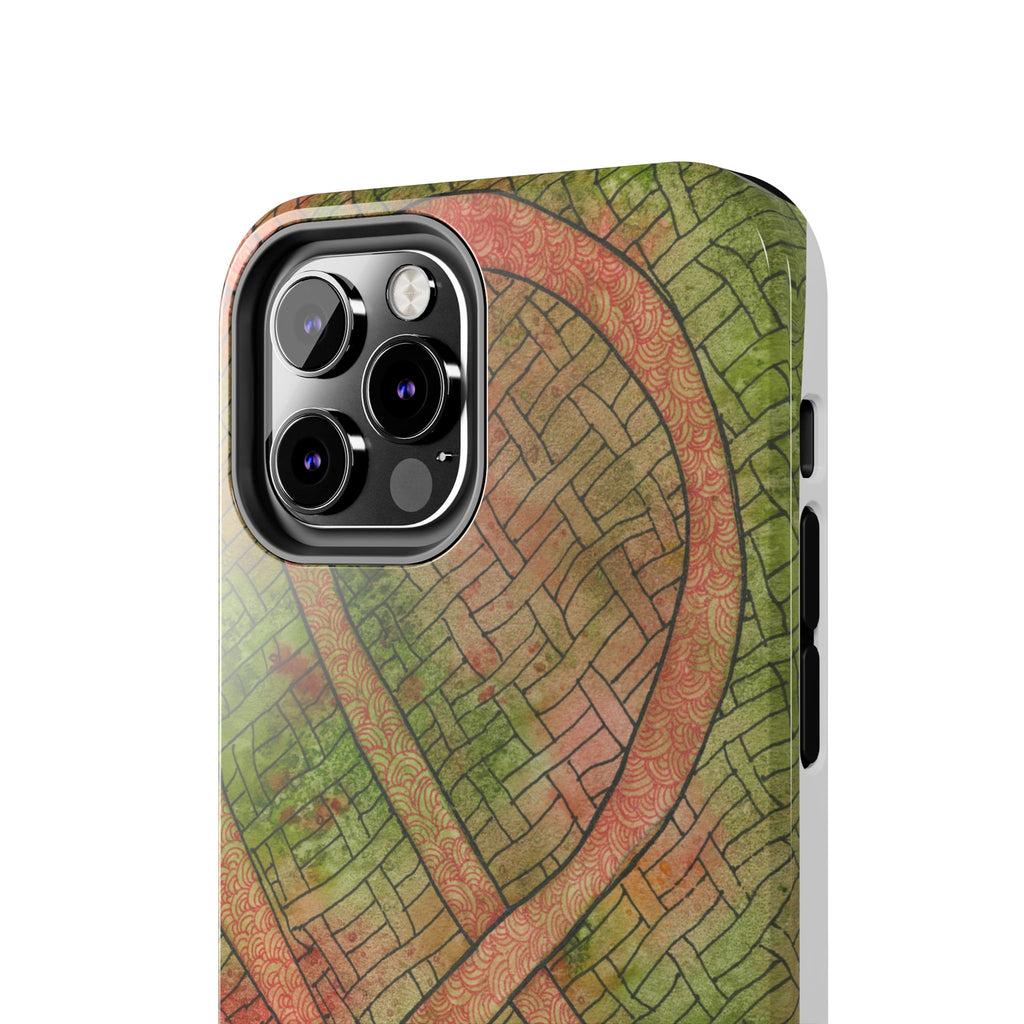 Tough Phone Case - All iPhones and Samsung Galaxys - Exciting Abstract Design #57 Celtic Flavours