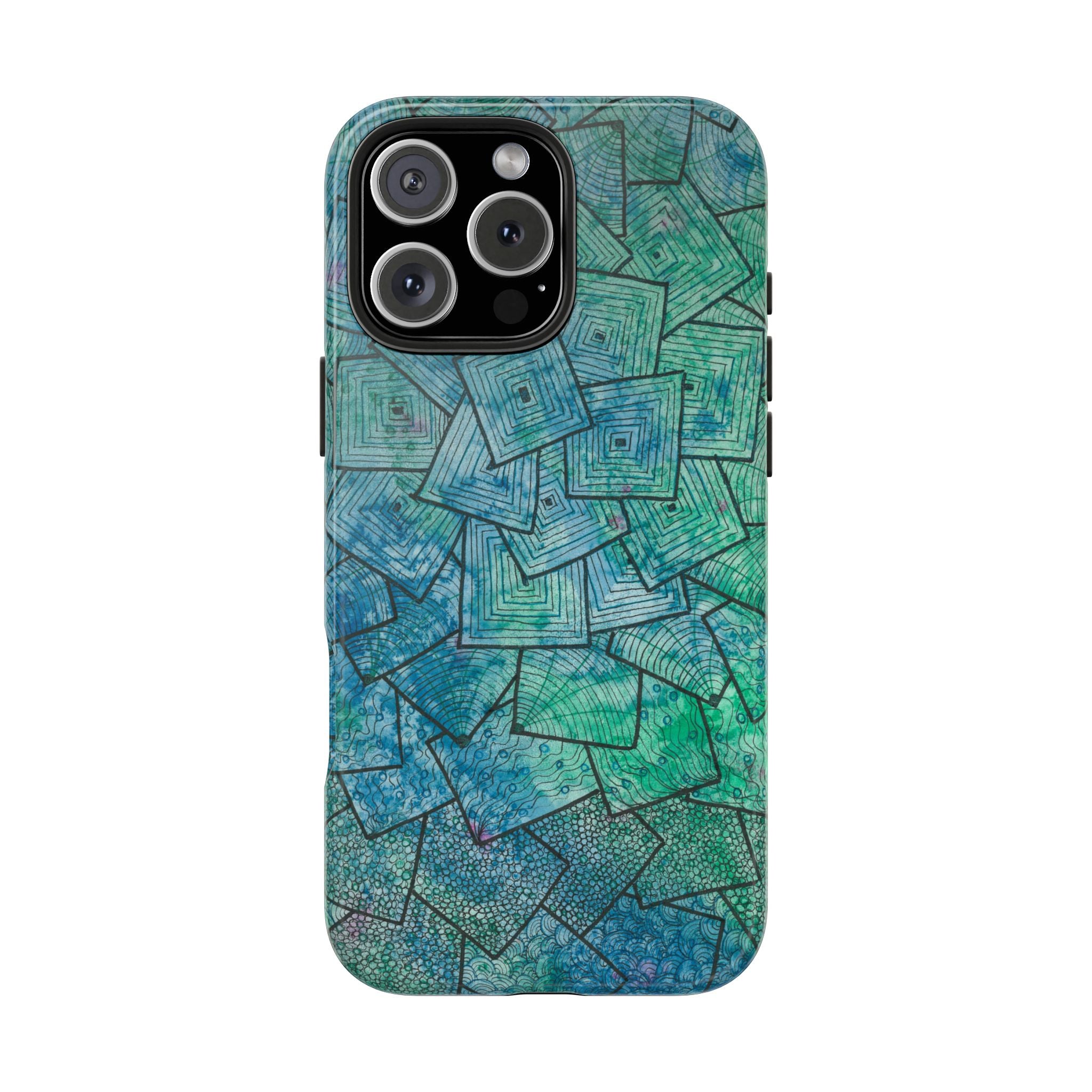 Tough Phone Case - All iPhones and Samsung Galaxys - Exciting Abstract Design #65 And The Answer Is