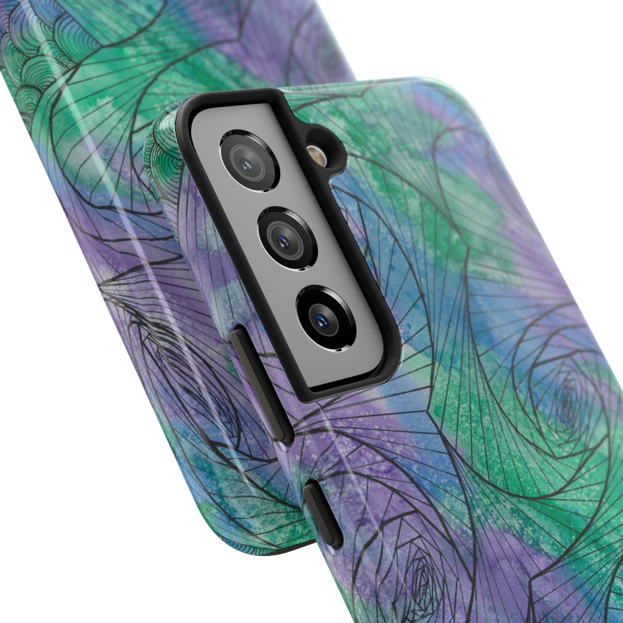 Tough Phone Case - All iPhones and Samsung Galaxys - Exciting Abstract Design  #50 If Not Now When
