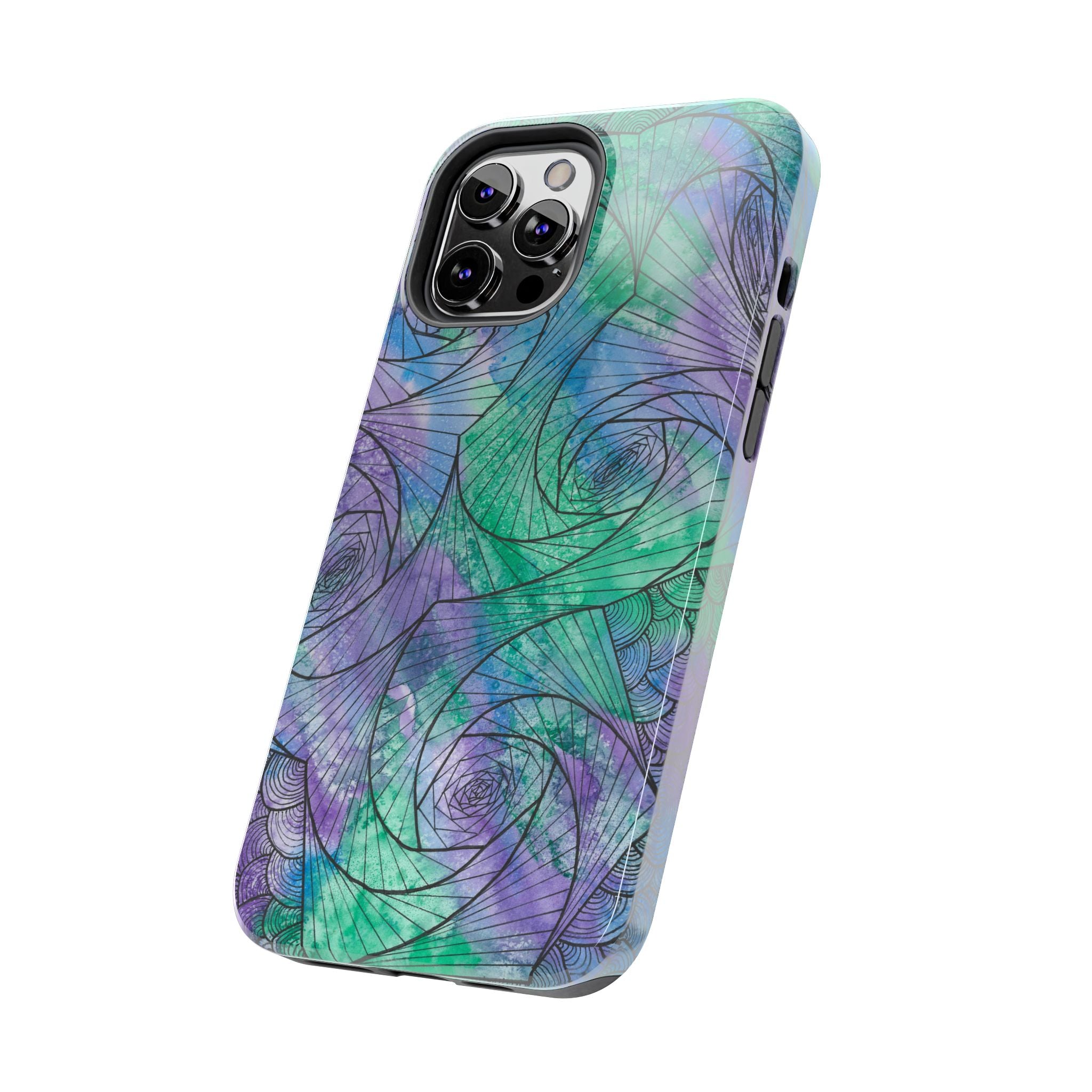 Tough Phone Case - All iPhones and Samsung Galaxys - Exciting Abstract Design  #50 If Not Now When