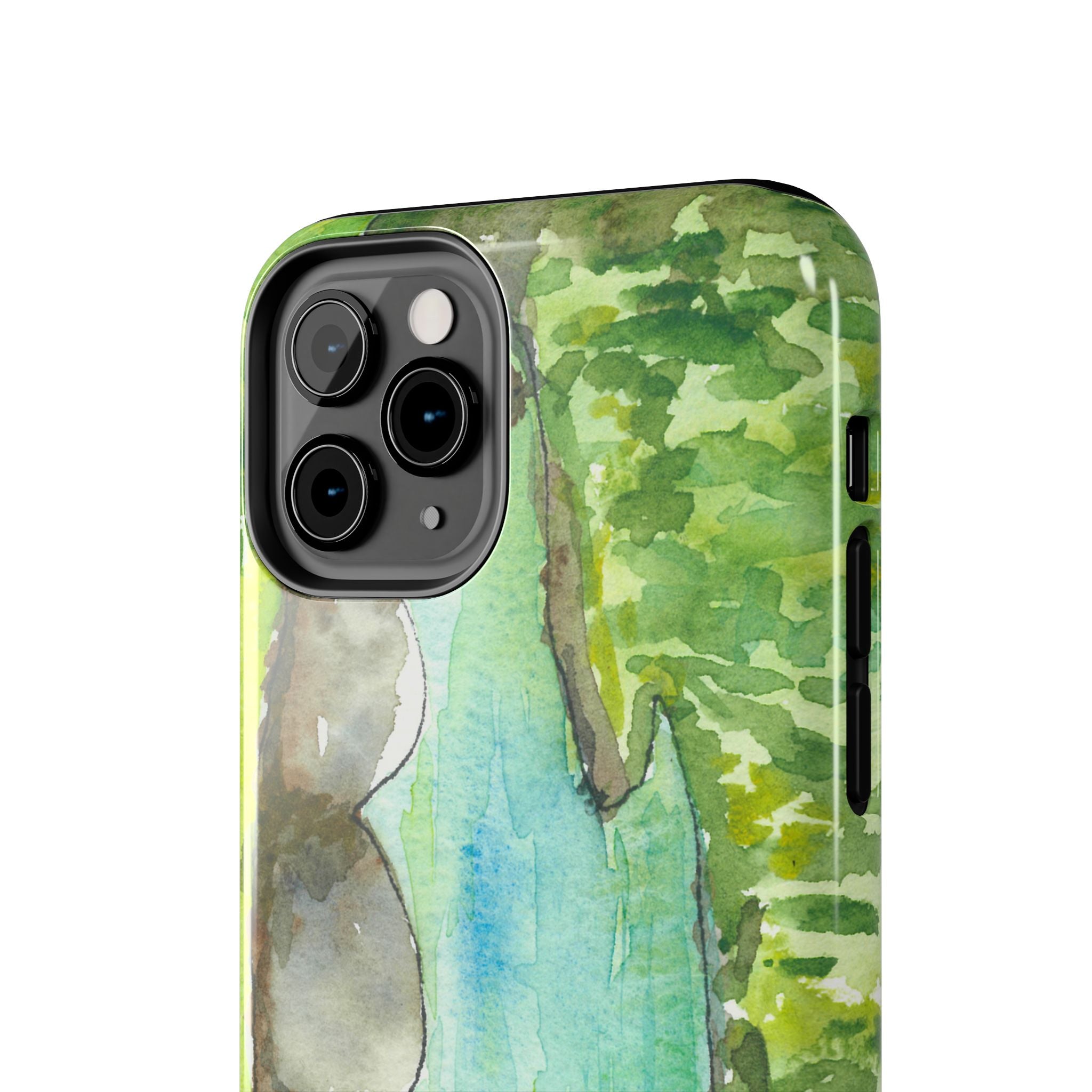 Tough Phone Case - All iPhones and Samsung Galaxys - Exciting Abstract Design #88 Tara River - Montenegro