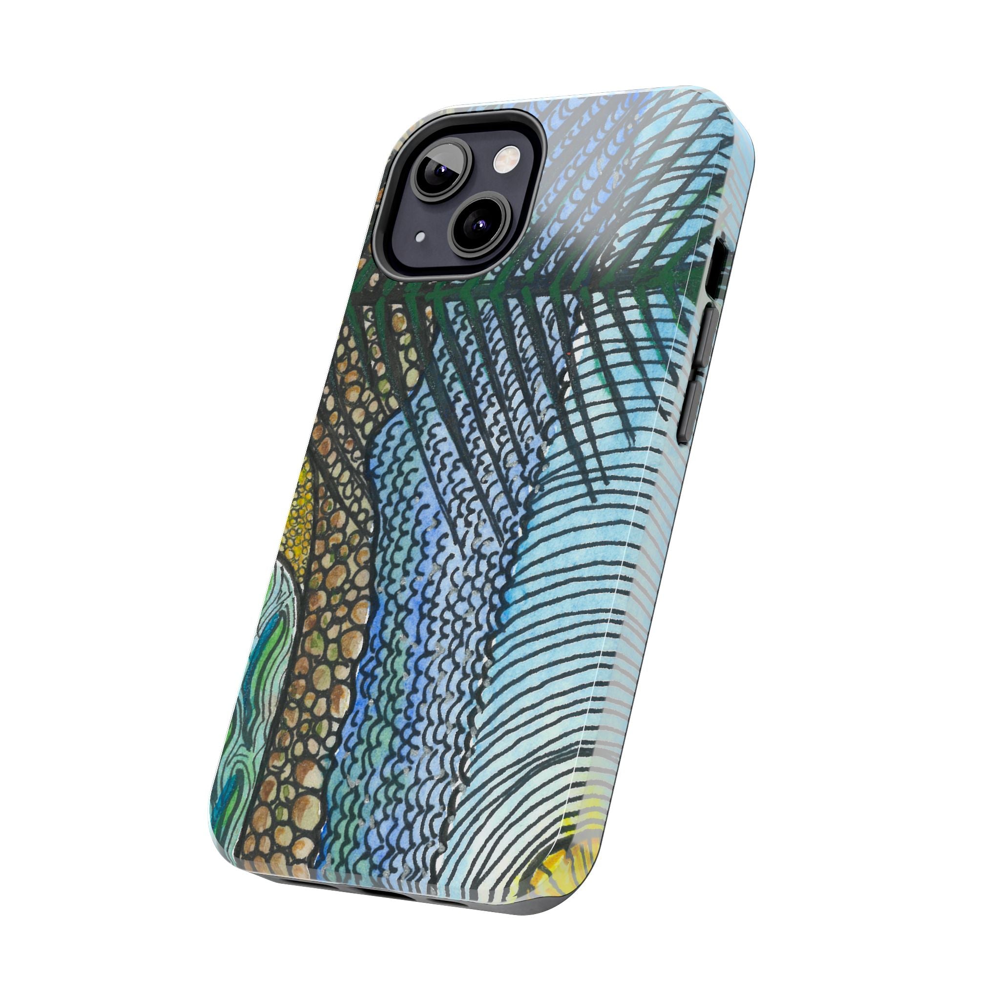 Tough Phone Case - All iPhones and Samsung Galaxys - Exciting Abstract Design #47 Cottesloe