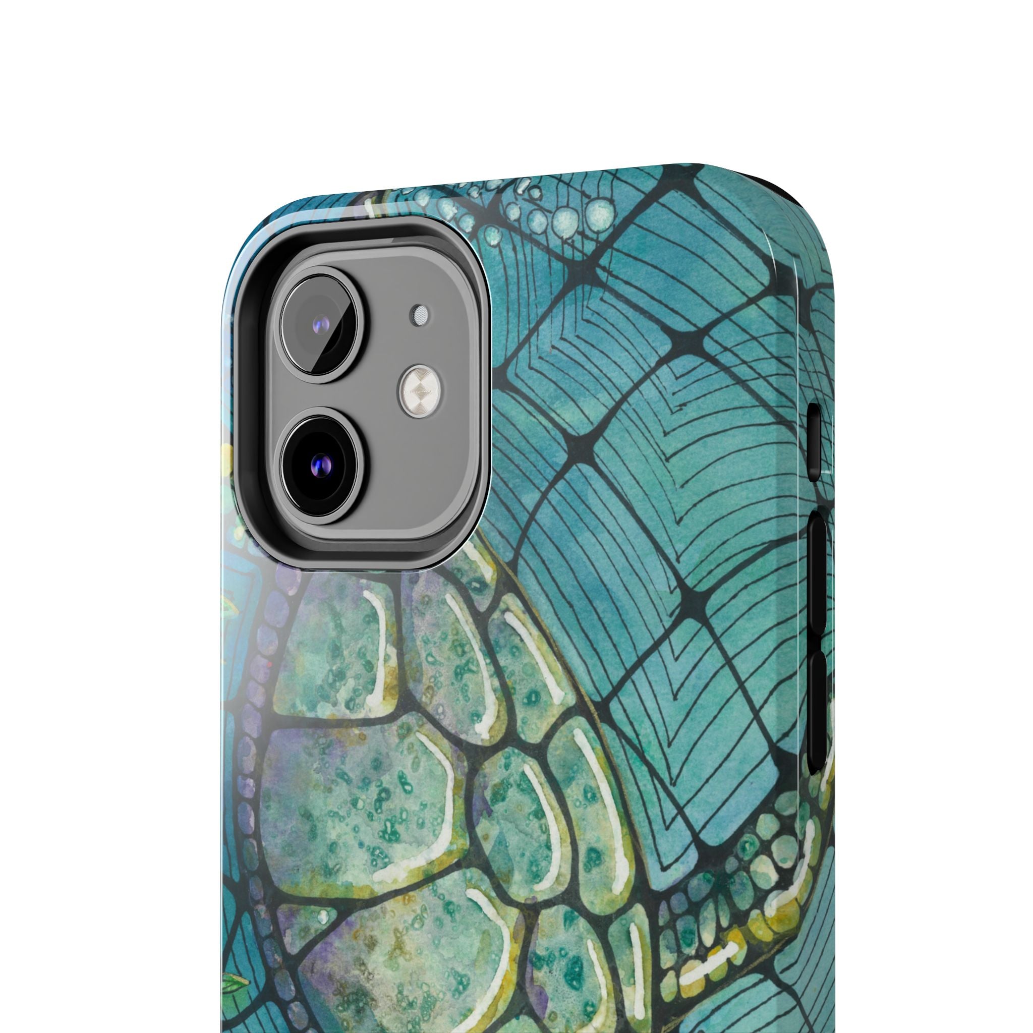 Tough Phone Case - All iPhones and Samsung Galaxys - Exciting Abstract Design #73 Turtling Along