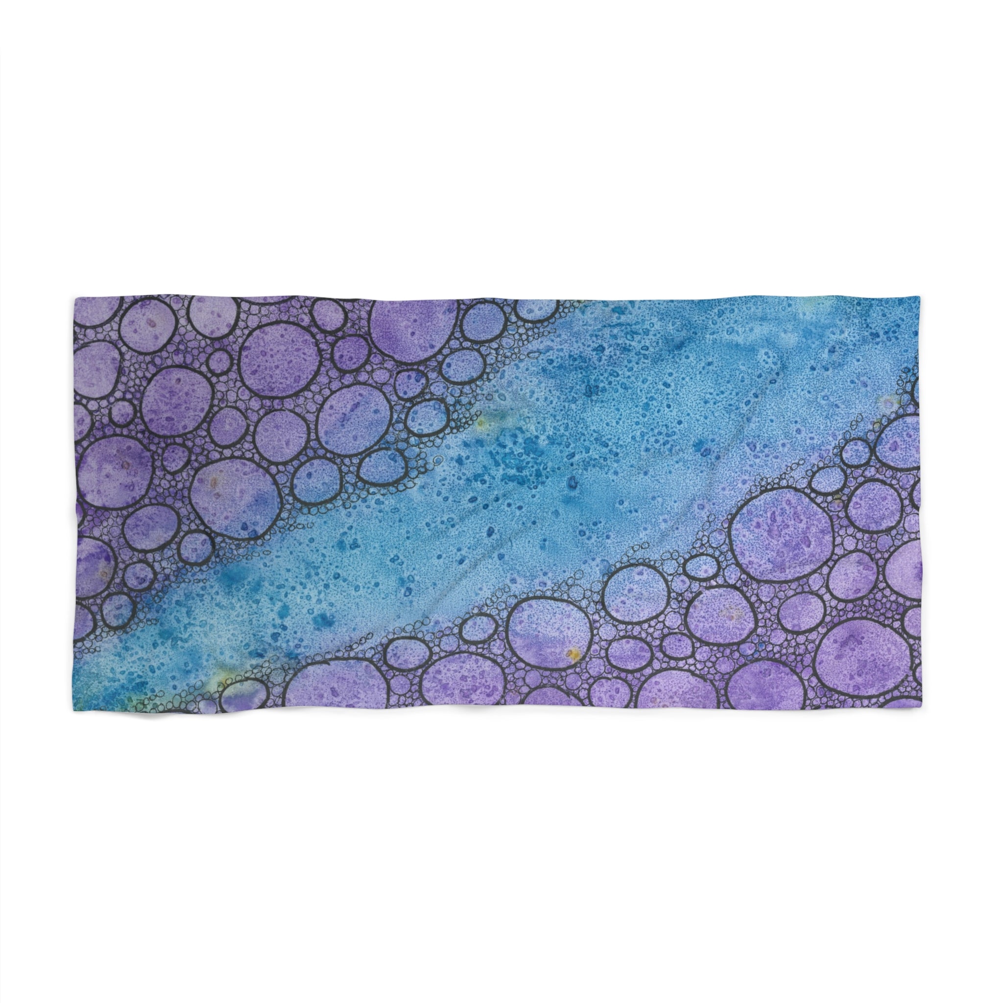 Colourful Abstract Beach Towels, Cotton Loop backing for Durability, 2 Sizes.  For Family and friends or a Special Gift #66 Beam Me Up Scotty