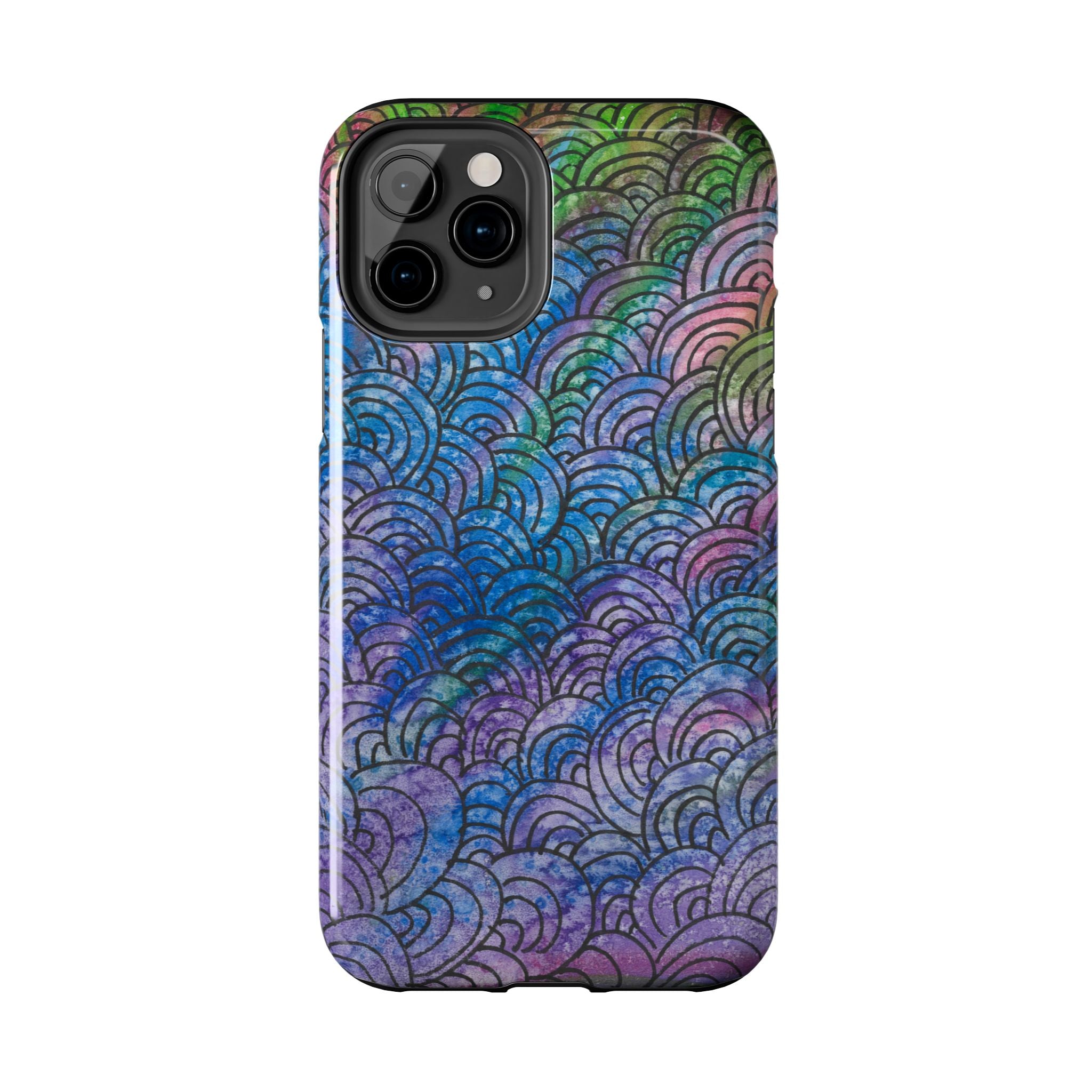 Tough Phone Case - All iPhones and Samsung Galaxys - Exciting Abstract Design #84 Ah! The Past