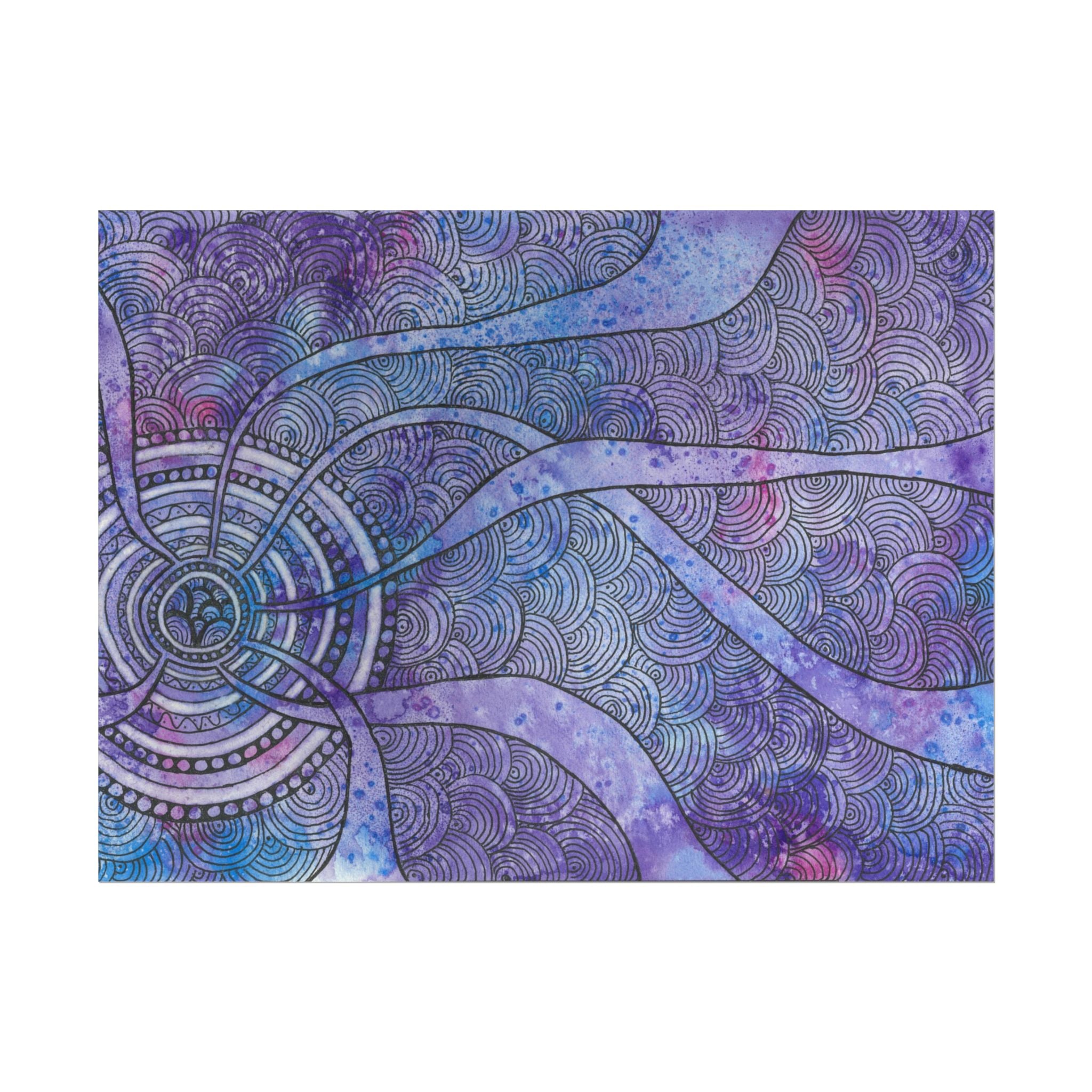 Large Colourful Wall Art, Posters & Prints, For Office, Bedroom or Living Room, or Special Gift  #56 The Way Home