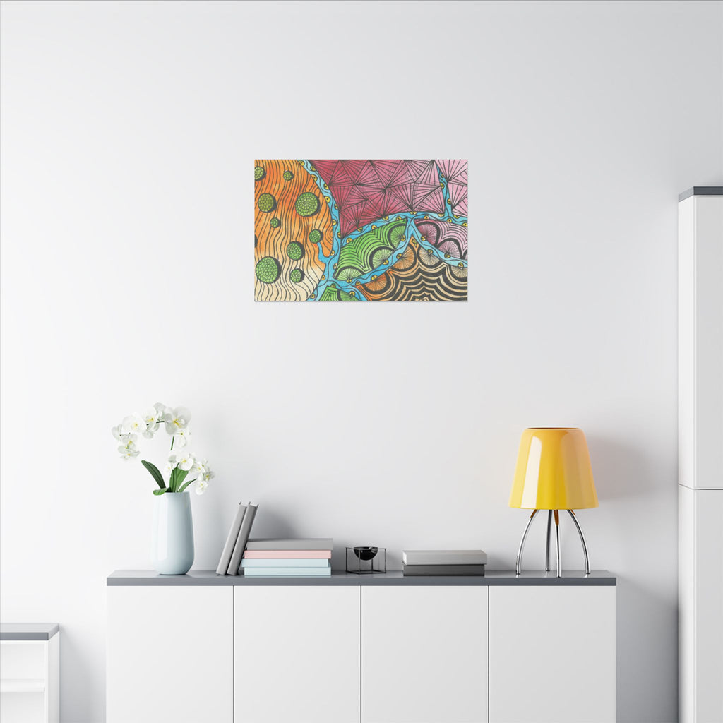 Large Colourful Wall Art, Canvas Prints, For Office, Bedroom or Living Room, or Special Gift #11 Today's The Day