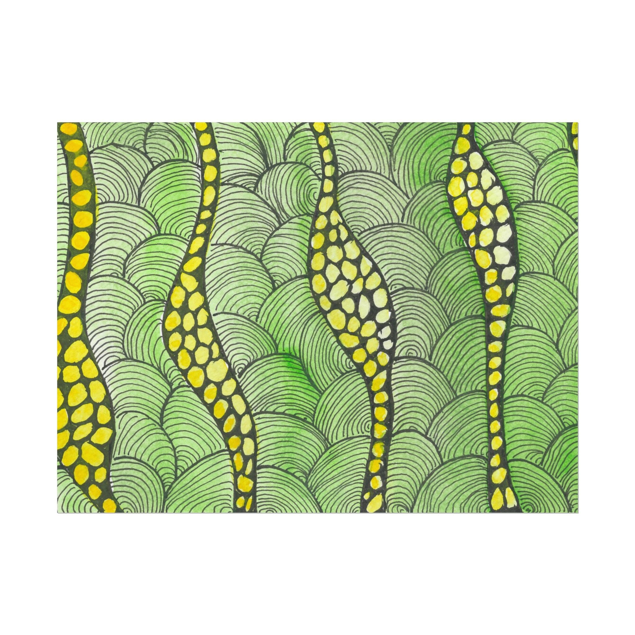 Large Colourful Wall Art, Posters & Prints, For Office, Bedroom or Living Room, or Special Gift #13 Watcha Thinking