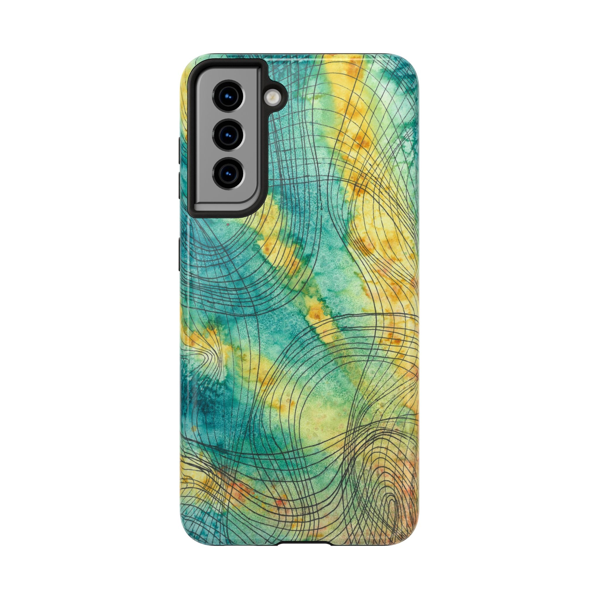 Tough Phone Case - All iPhones and Samsung Galaxys - Exciting Abstract Design #81 The Only Way Is Up