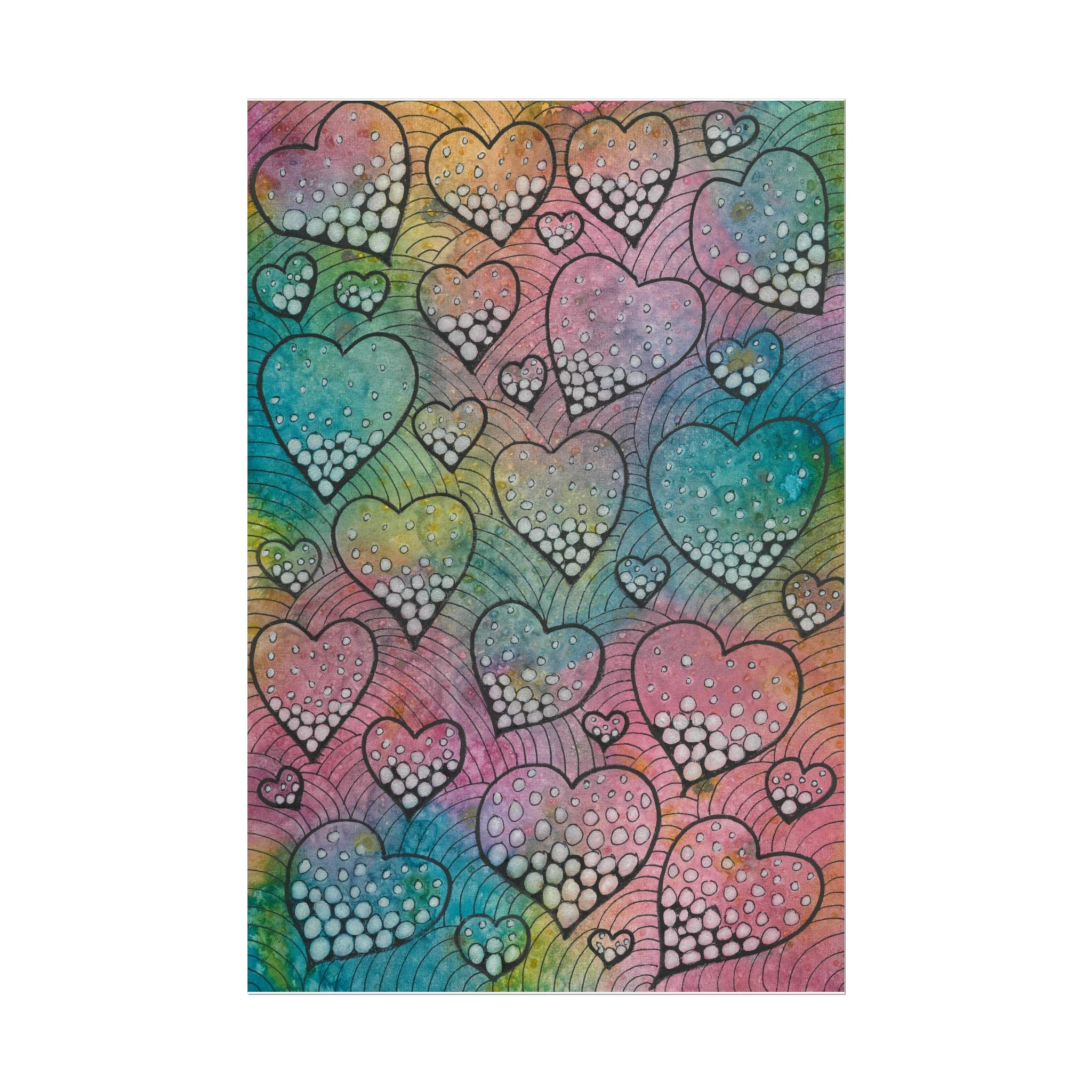 Large Colourful Wall Art, Posters & Prints, For Office, Bedroom or Living Room, or Special Gift #97 What's Love Got To Do With It?