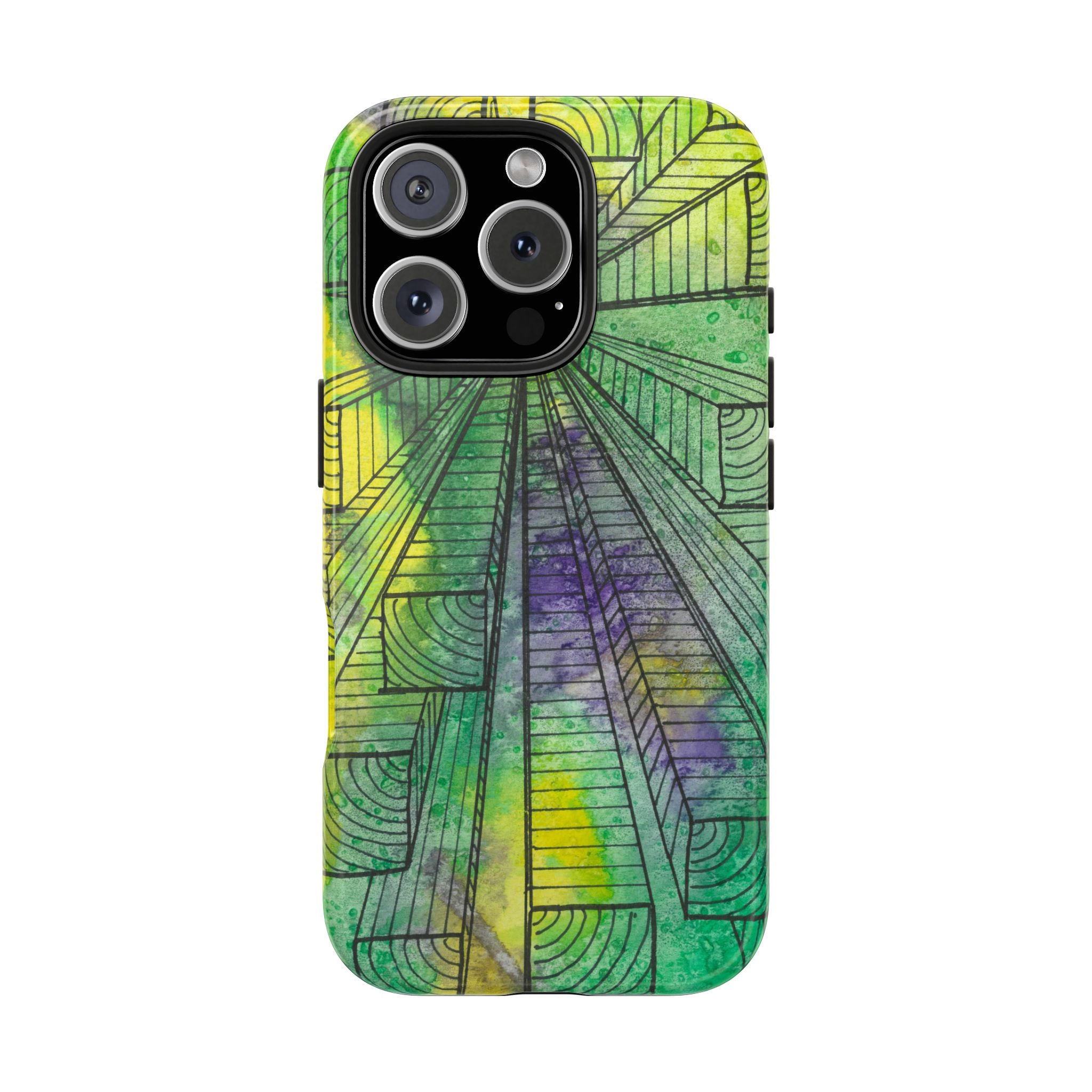 Tough Phone Case - All iPhones and Samsung Galaxys - Exciting Abstract Design #89 The Wayseers