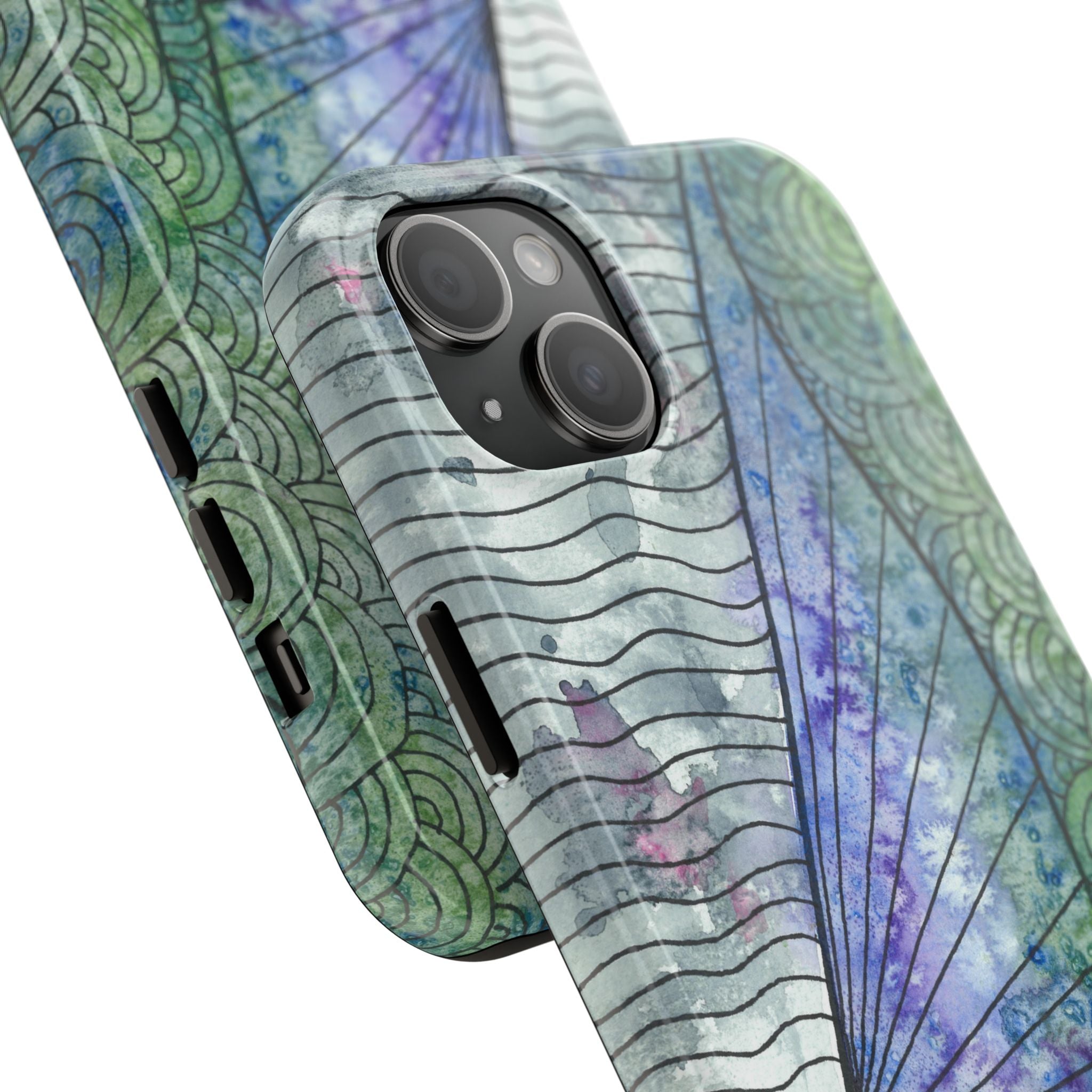 Tough Phone Case - All iPhones and Samsung Galaxys - Exciting Abstract Design #90 Rtanj Pyramid - Serbia