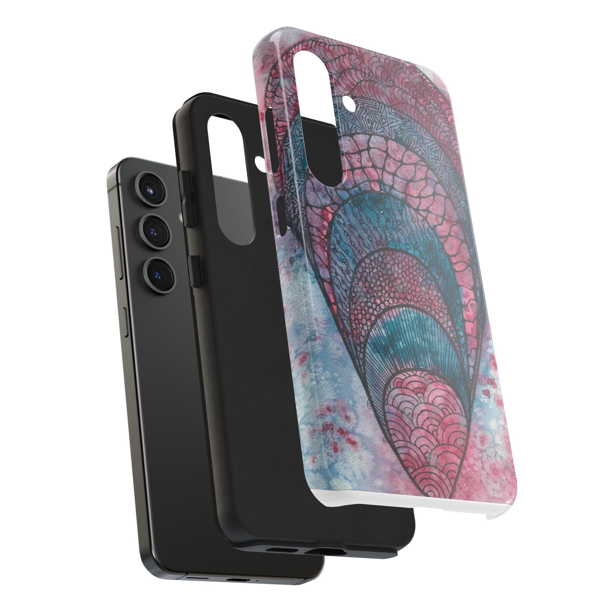 Tough Phone Case - All iPhones and Samsung Galaxys - Exciting Abstract Design #92 The Goddess Lives