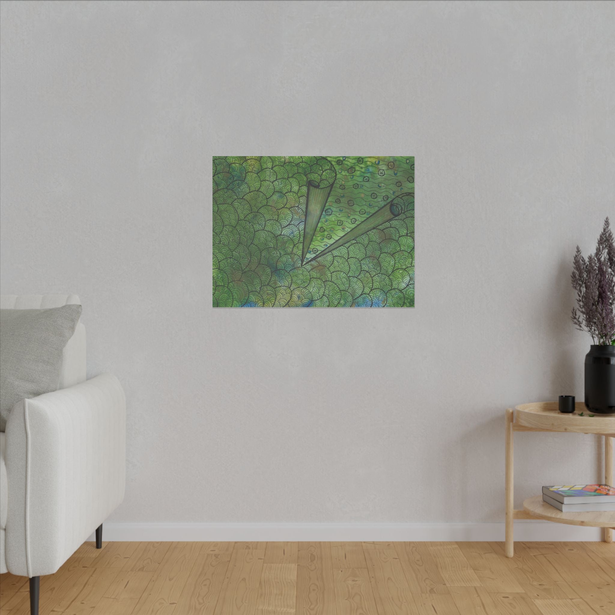 Large Colourful Wall Art, Canvas Prints, For Office, Bedroom or Living Room, or Special Gift #69 New Horizons