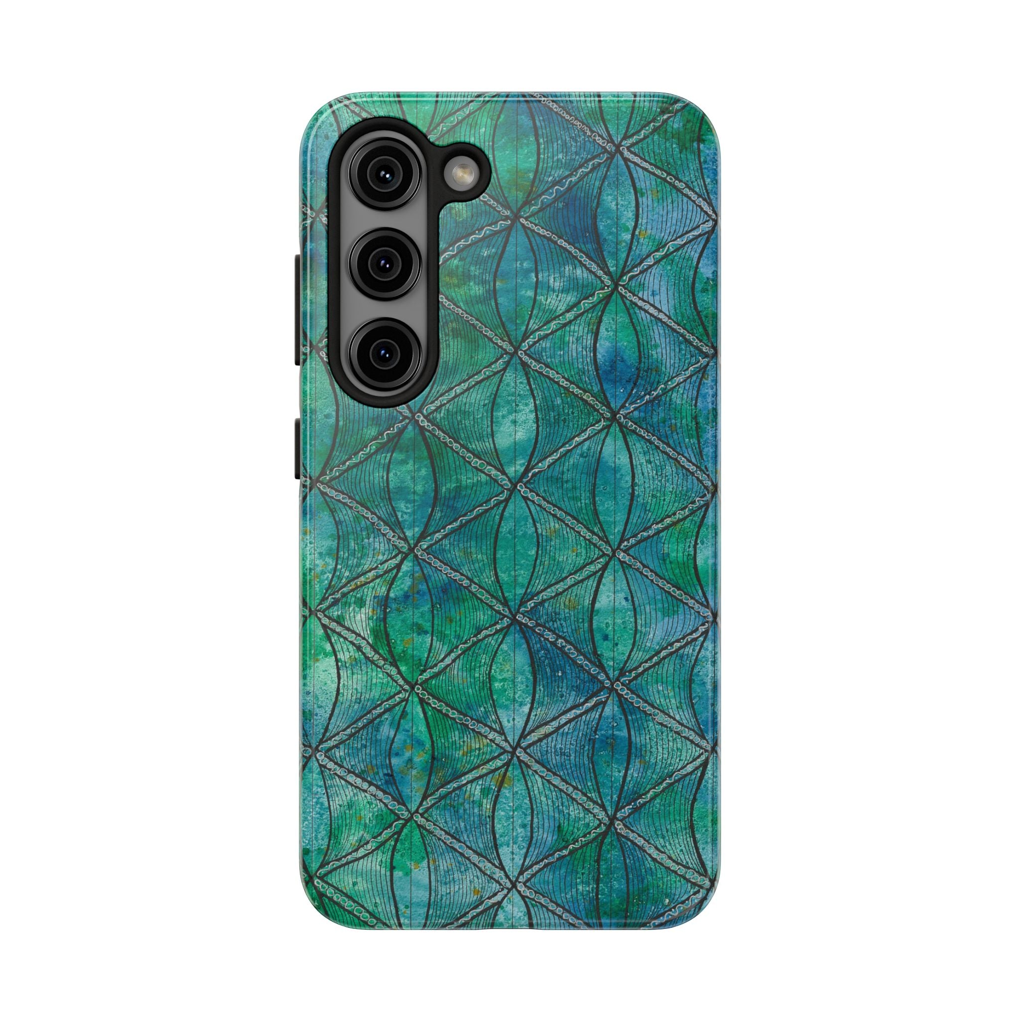 Tough Phone Case - All iPhones and Samsung Galaxys - Exciting Abstract Design #58 How's the Serenity