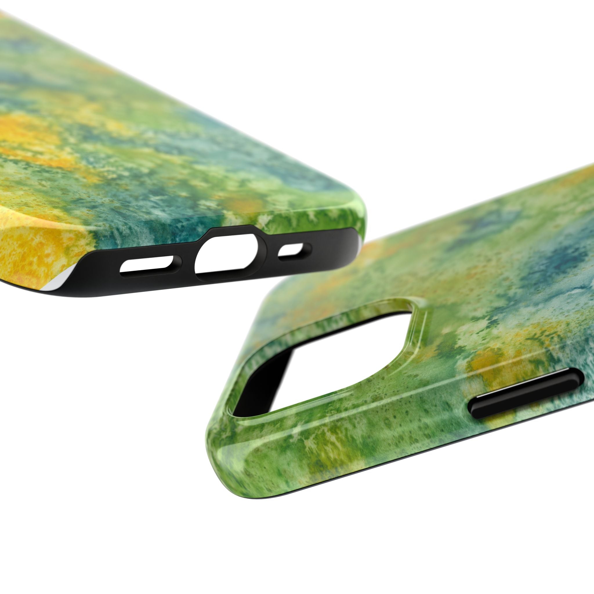 Tough Phone Case - All iPhones and Samsung Galaxys - Exciting Abstract Design #52 View From Above