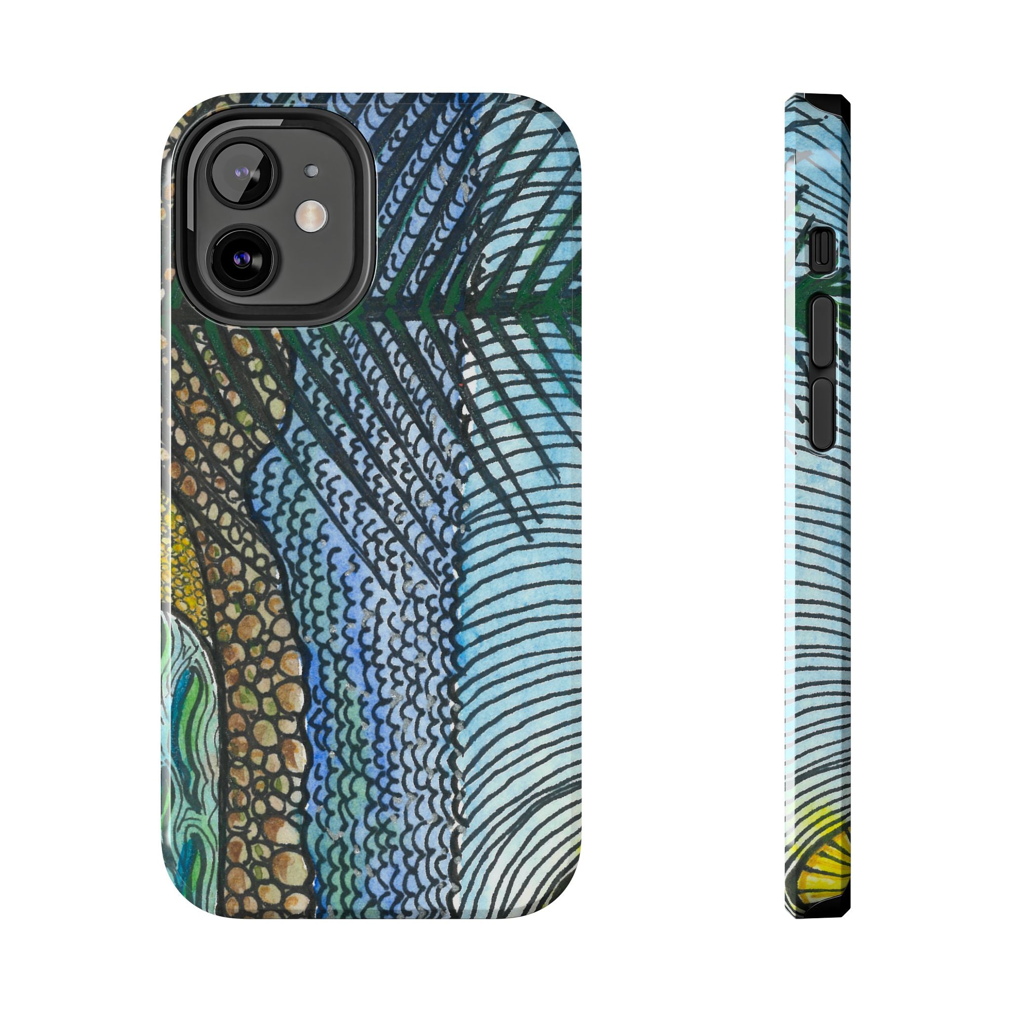 Tough Phone Case - All iPhones and Samsung Galaxys - Exciting Abstract Design #47 Cottesloe
