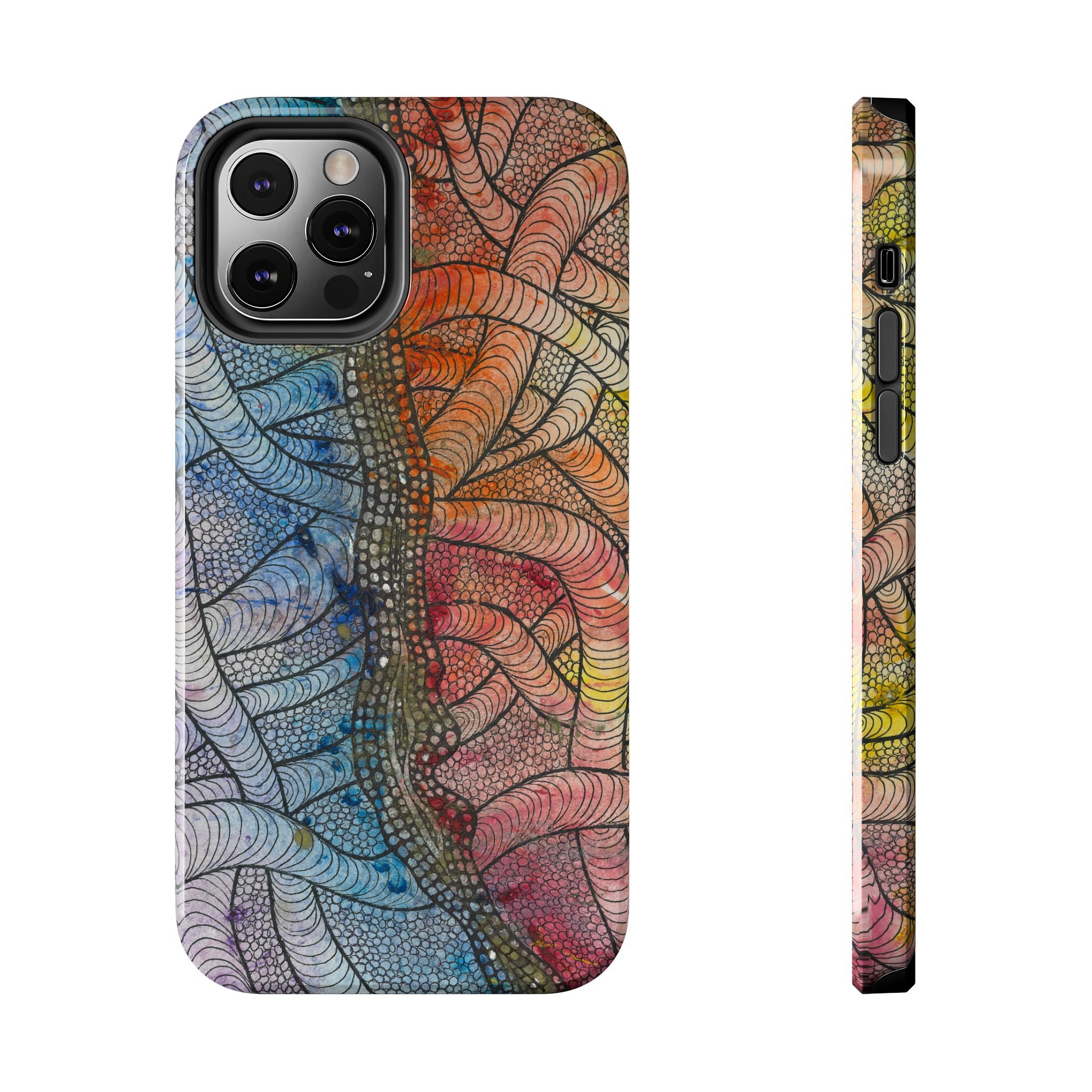 Tough Phone Case - All iPhones and Samsung Galaxys - Exciting Abstract Design #72 After The End