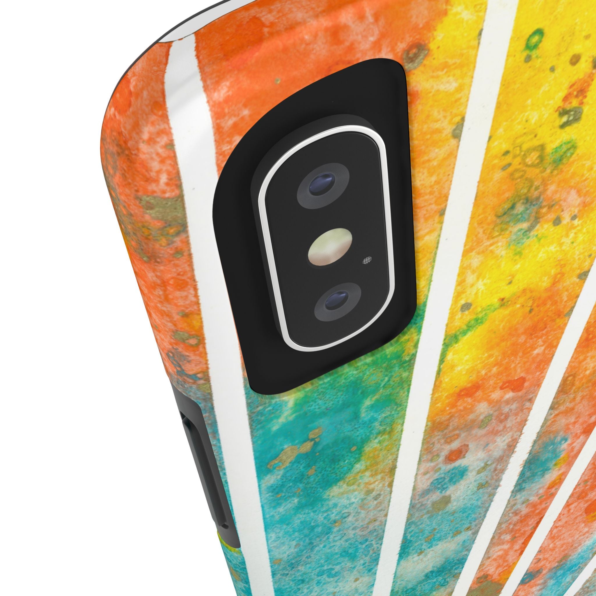 Tough Phone Case - All iPhones and Samsung Galaxys - Exciting Abstract Design #101 Your Energy Radiates