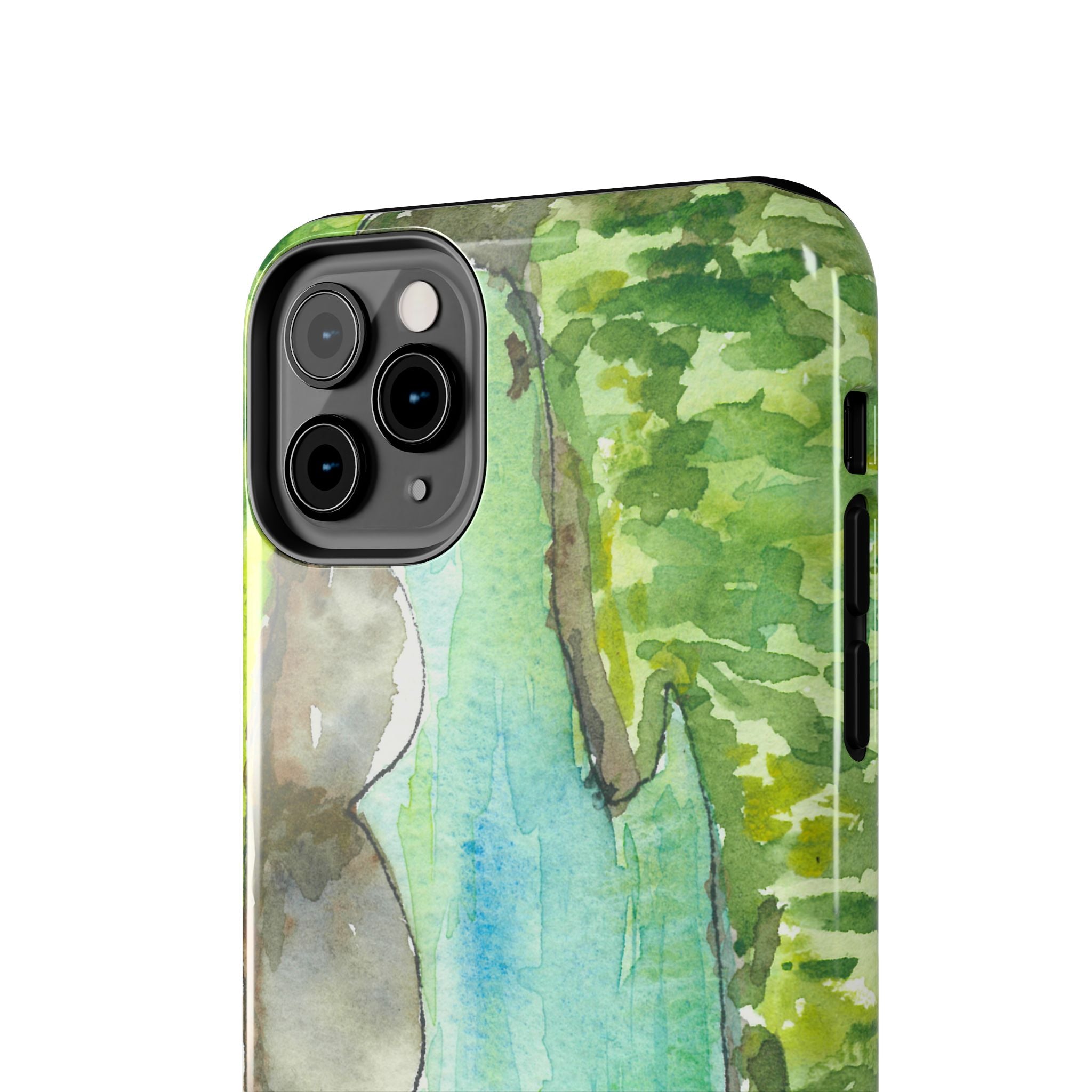 Tough Phone Case - All iPhones and Samsung Galaxys - Exciting Abstract Design #88 Tara River - Montenegro