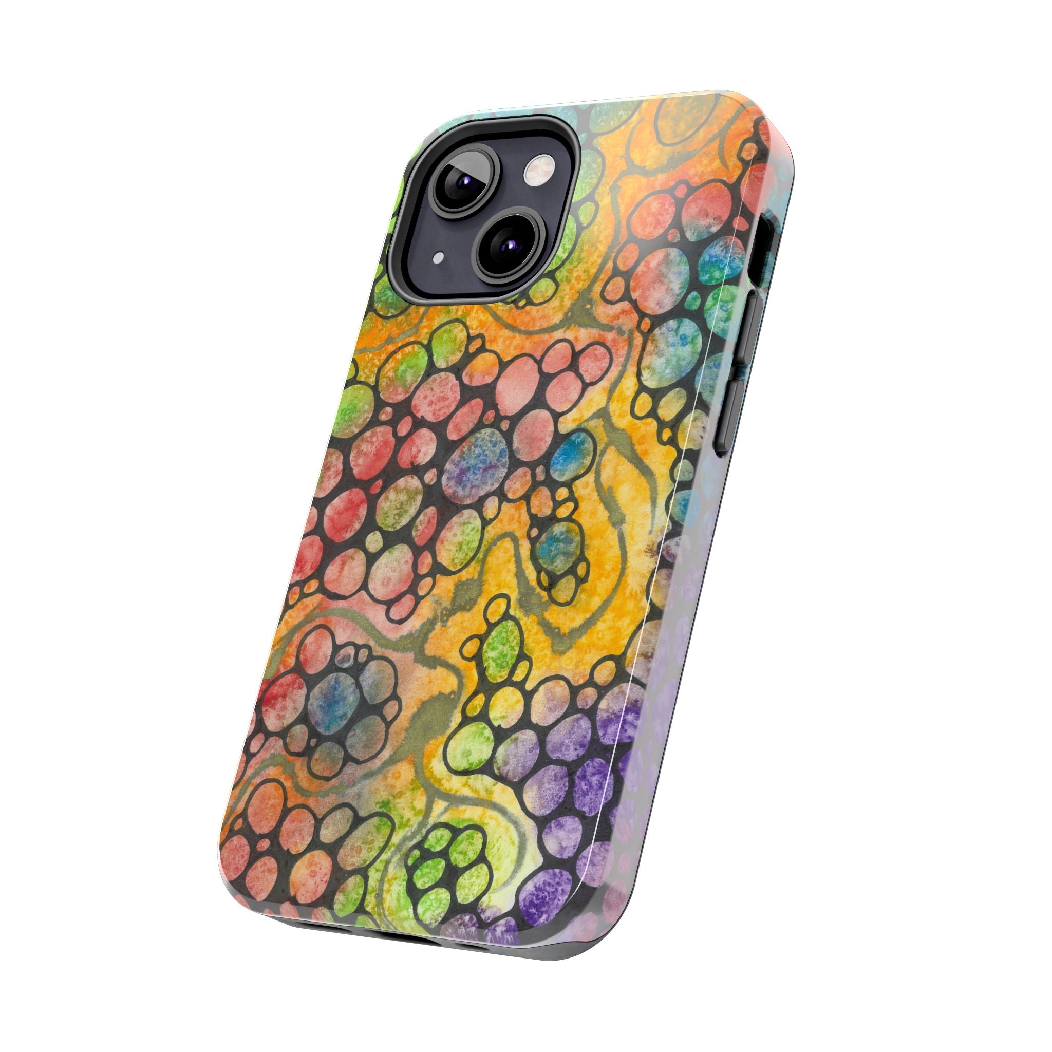 Tough Phone Case - All iPhones and Samsung Galaxys - Exciting Abstract Design #77 River Of Dreams