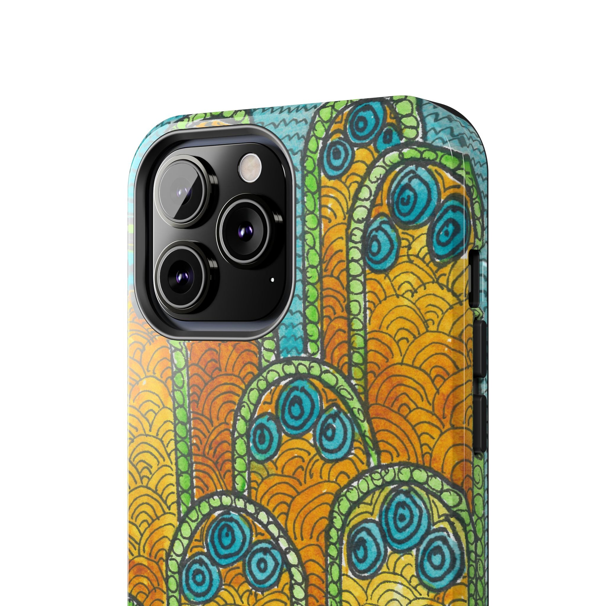 Tough Phone Case - All iPhones and Samsung Galaxys - Exciting Abstract Design #87 Belgrade Impressions - Serbia