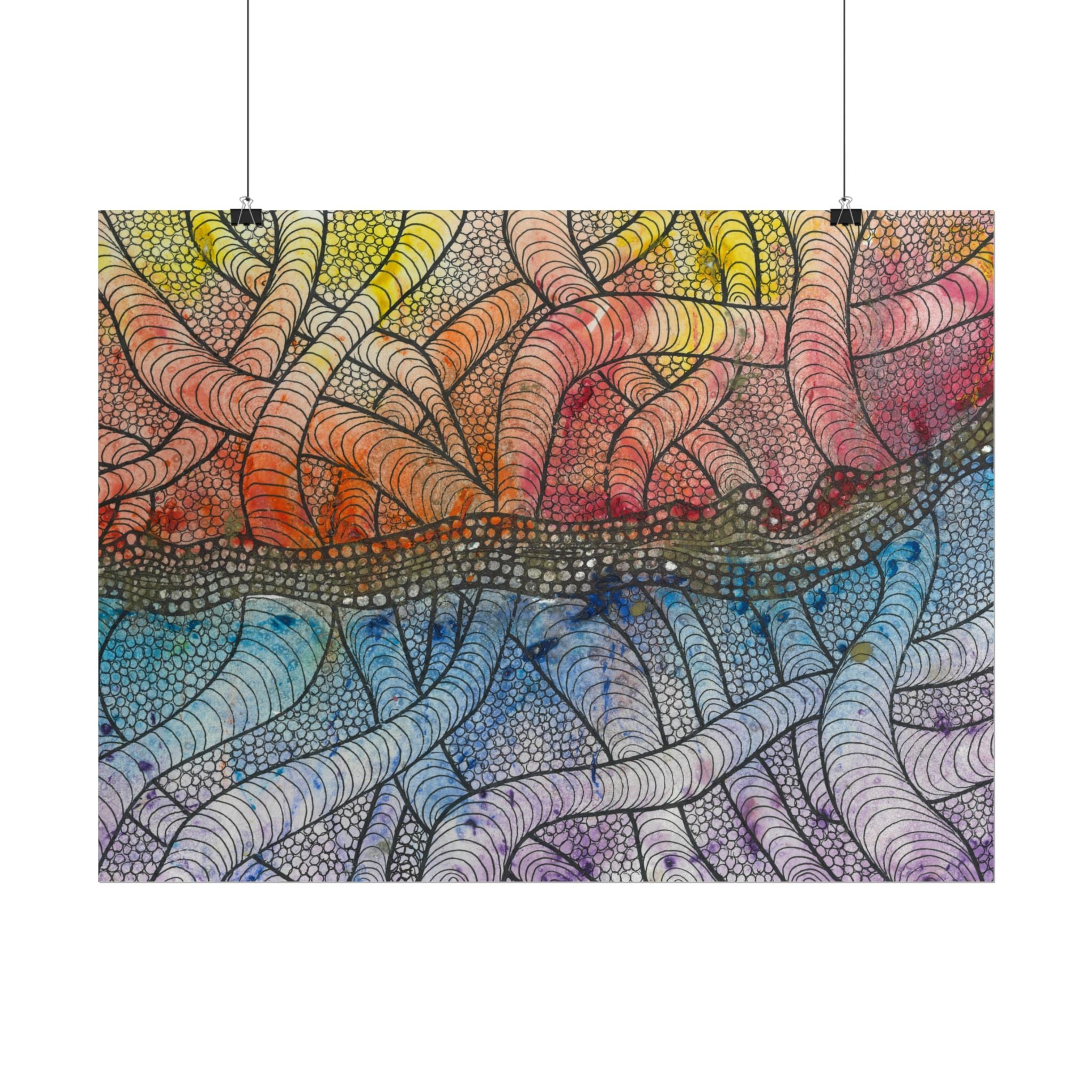 Large Colourful Wall Art, Posters & Prints, For Office, Bedroom or Living Room, or Special Gift #72 After The End