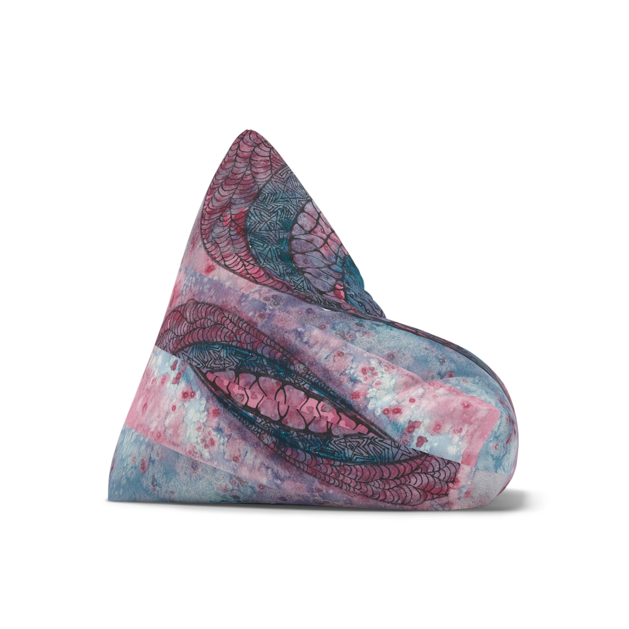 Bean Bag Chair Covers For Indoor & Outdoor - 2 Sizes - Exciting Abstract Design #92 The Goddess Lives