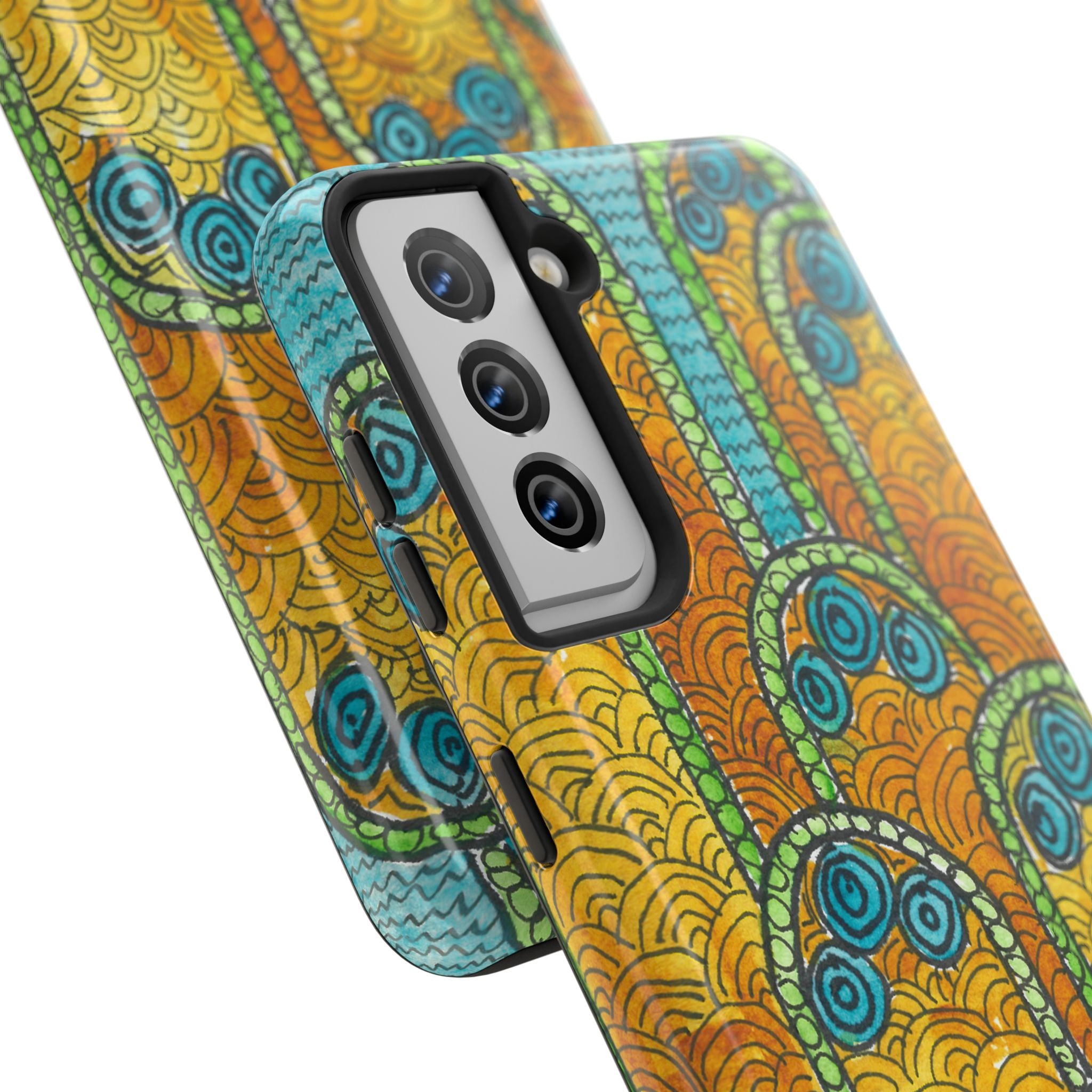 Tough Phone Case - All iPhones and Samsung Galaxys - Exciting Abstract Design #87 Belgrade Impressions - Serbia