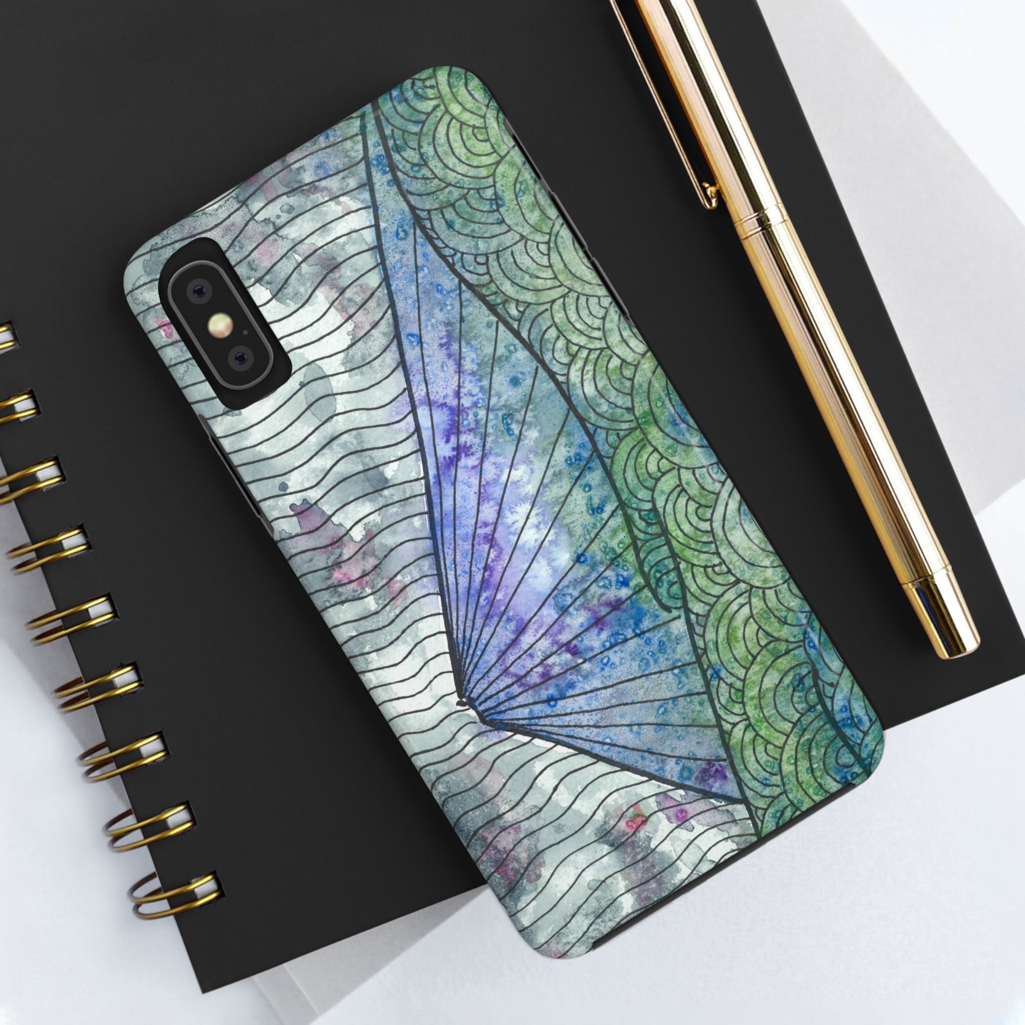 Tough Phone Case - All iPhones and Samsung Galaxys - Exciting Abstract Design #90 Rtanj Pyramid - Serbia