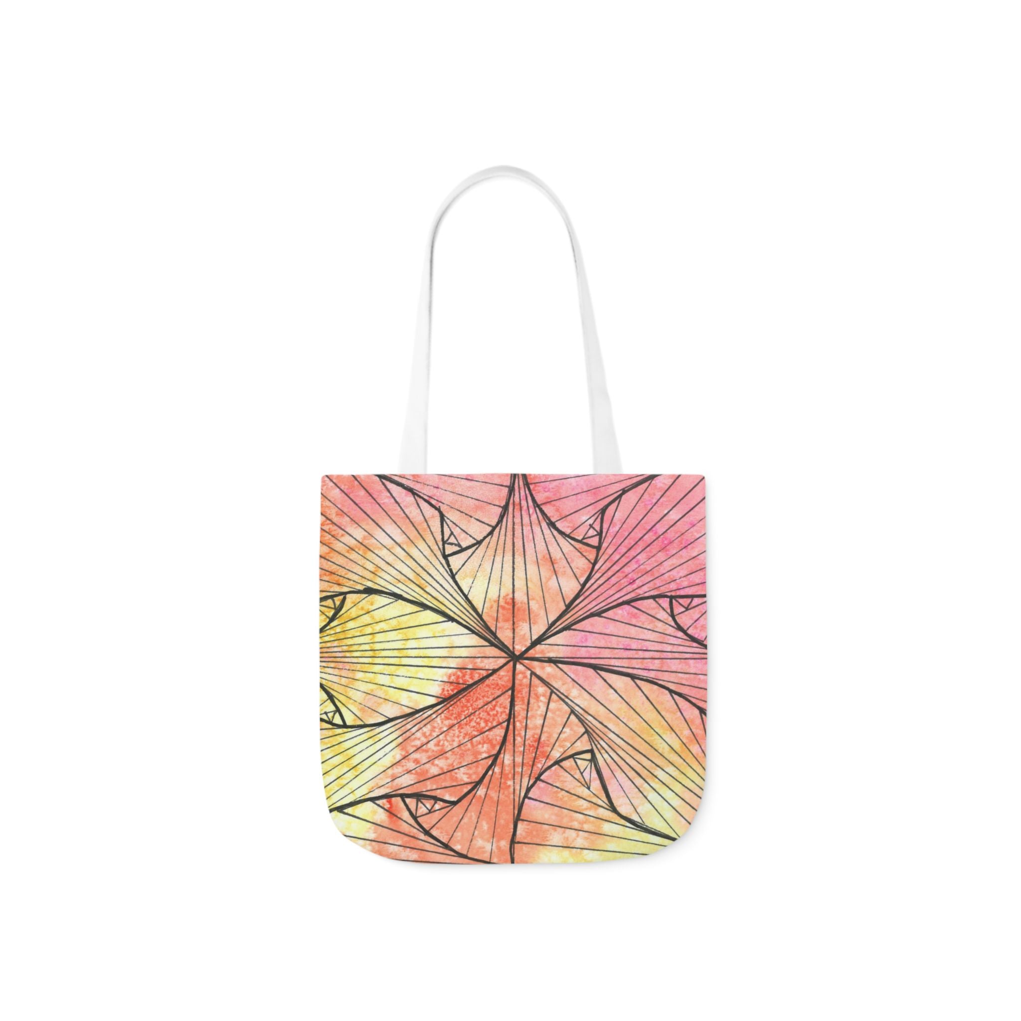 Canvas Tote Bags, Colourful Abstract Designs, 5-Color Straps, 3 Sizes.  For Family and friends or a Special Gift #39 Impossible They Said