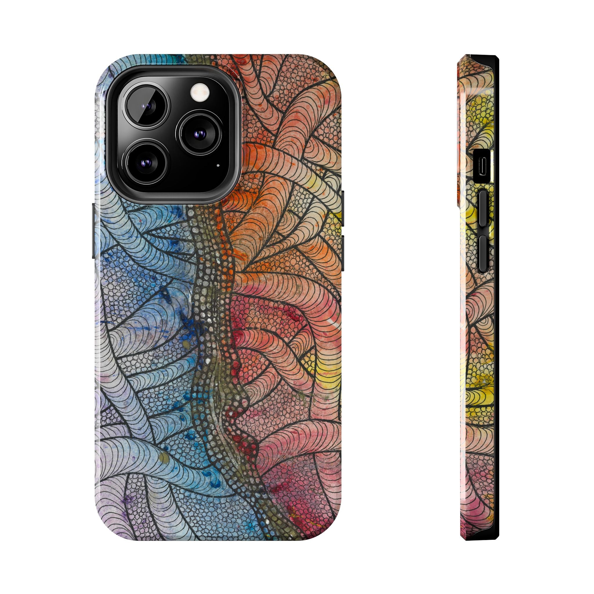 Tough Phone Case - All iPhones and Samsung Galaxys - Exciting Abstract Design #72 After The End