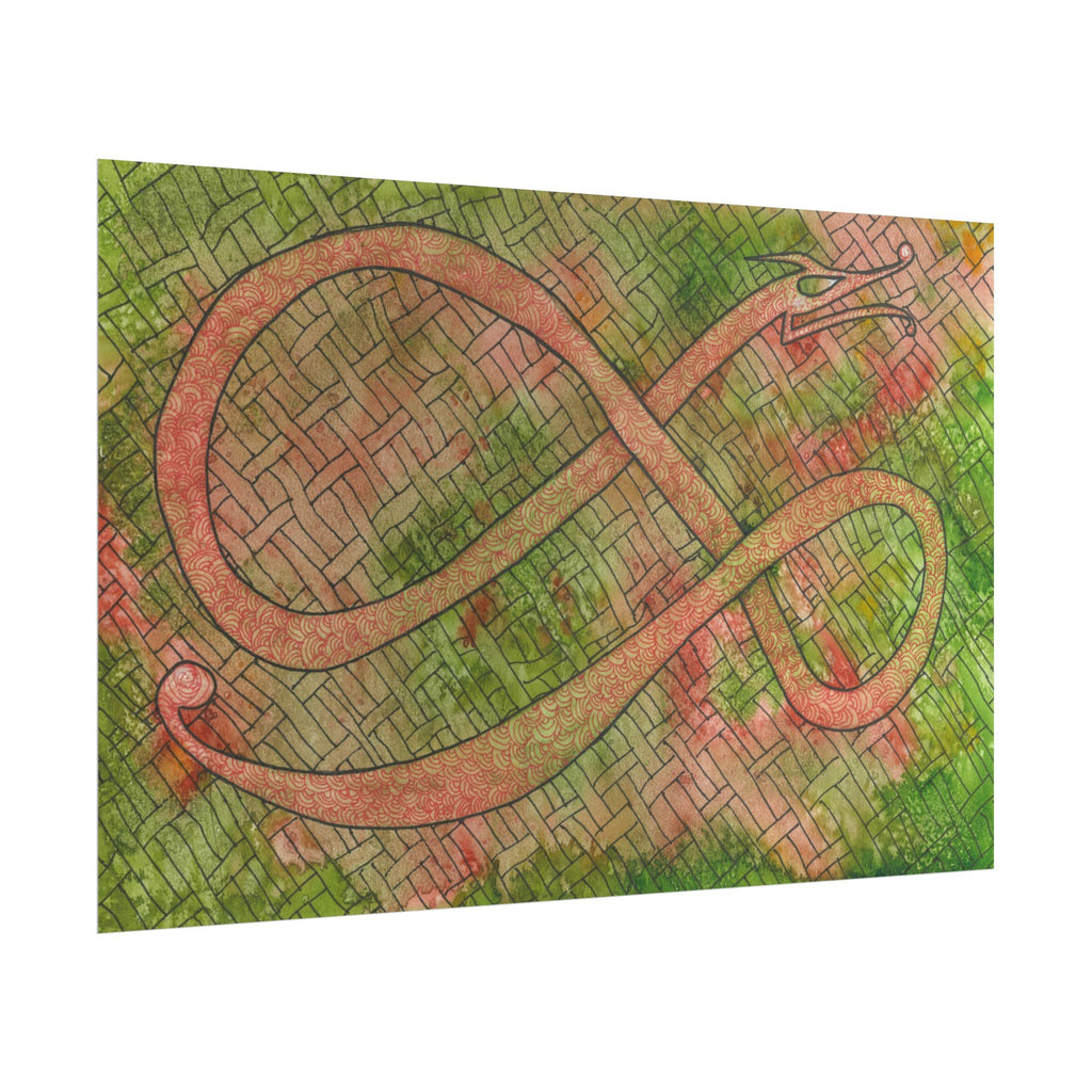 Large Colourful Wall Art, Posters & Prints, For Office, Bedroom or Living Room, or Special Gift #57 Celtic Flavours
