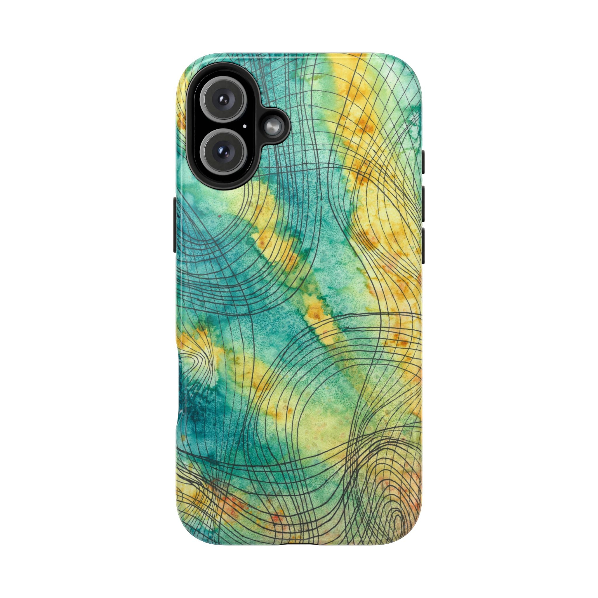 Tough Phone Case - All iPhones and Samsung Galaxys - Exciting Abstract Design #81 The Only Way Is Up