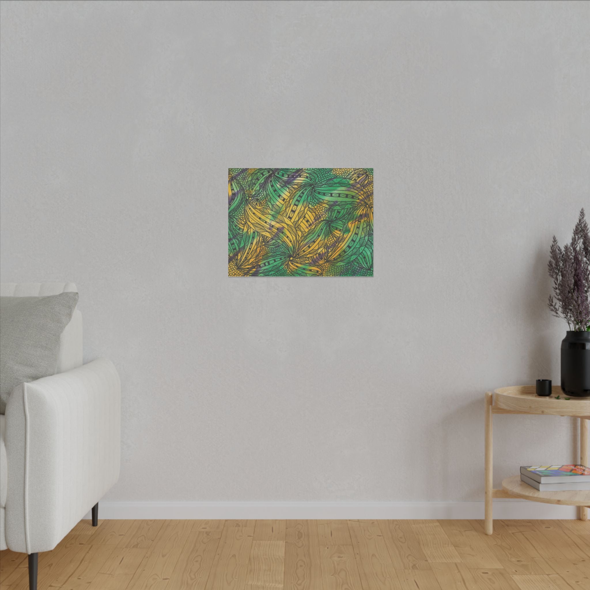 Large Colourful Wall Art, Canvas Prints, For Office, Bedroom or Living Room, or Special Gift #37 Shubbery!